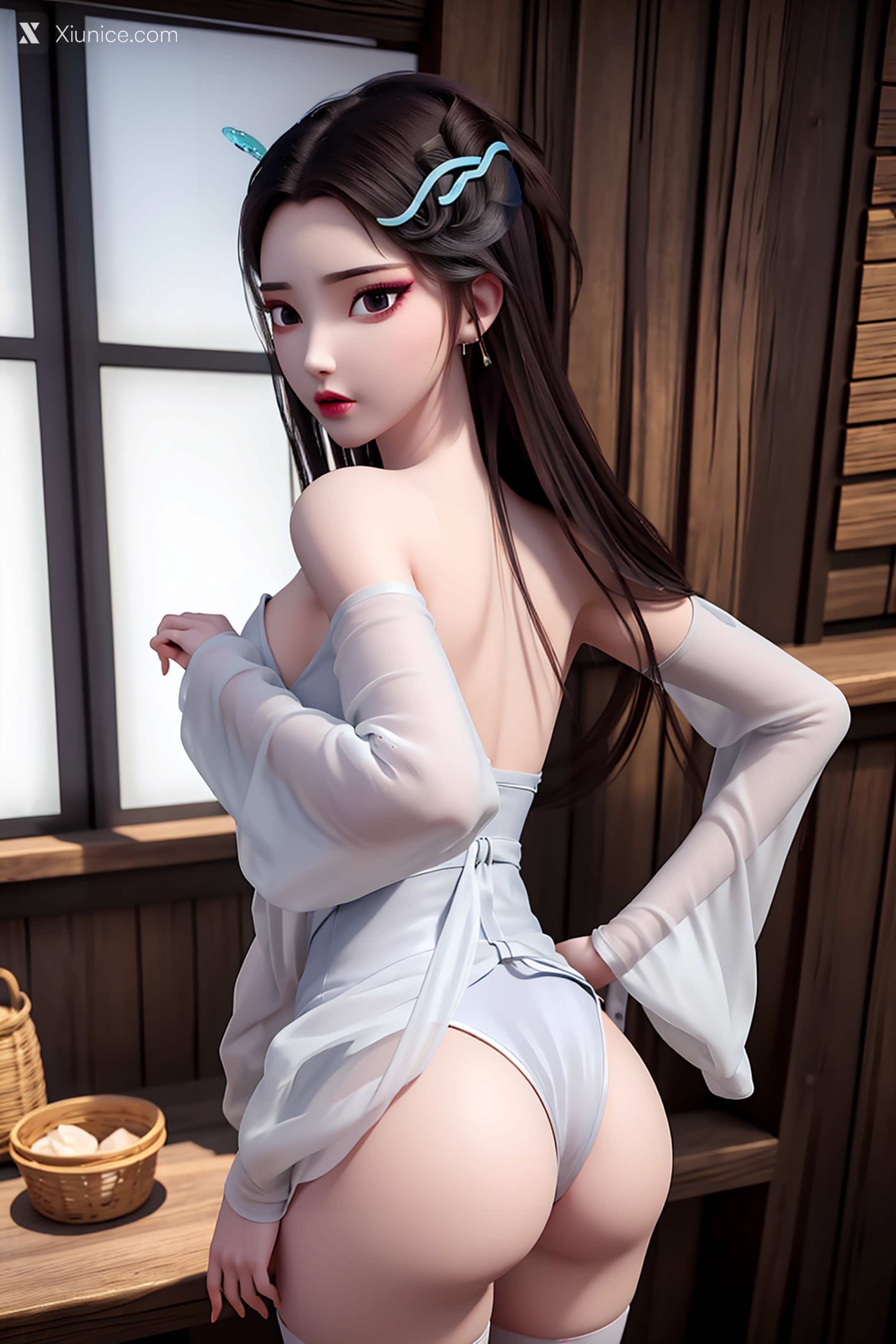 AI Girl – 白蛇缘起 – 小白 – 小白 白衣 第14张