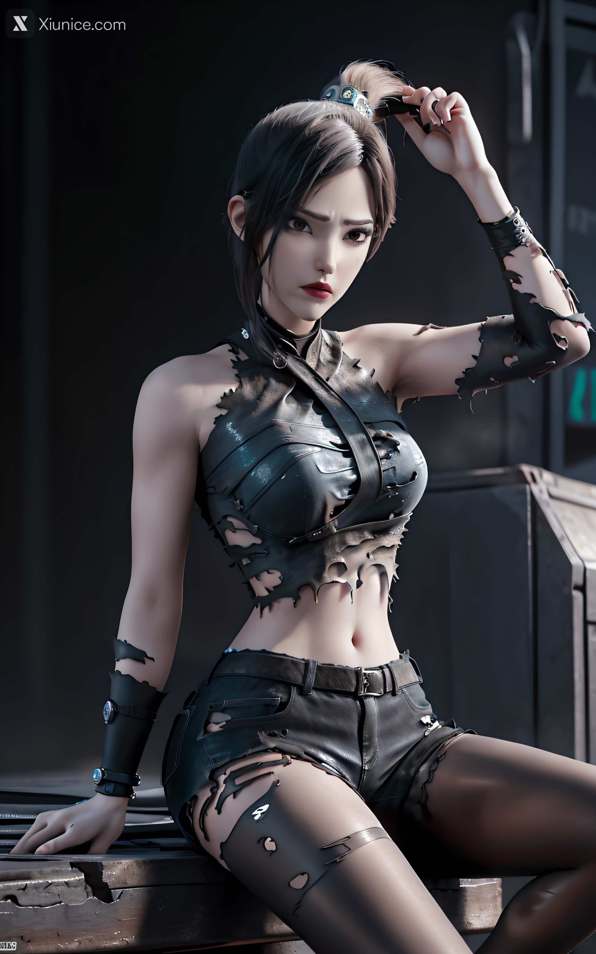 AI Girl – 白蛇 – 小青 – 小青 破衣 第14张