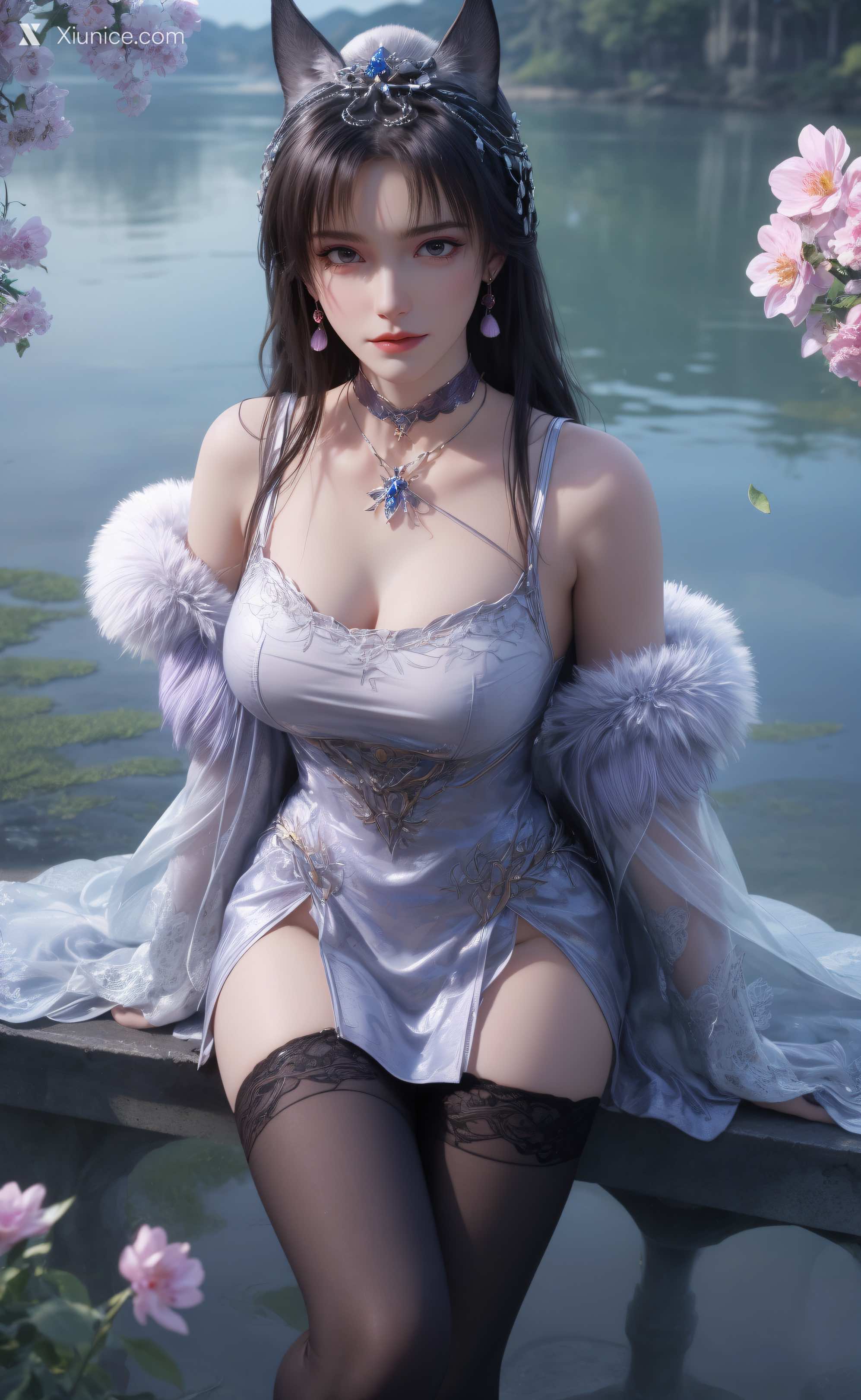 AI Girl – 暗河传 – 慕雪薇 慕雨墨 – 慕雨墨 户外写真 第23张