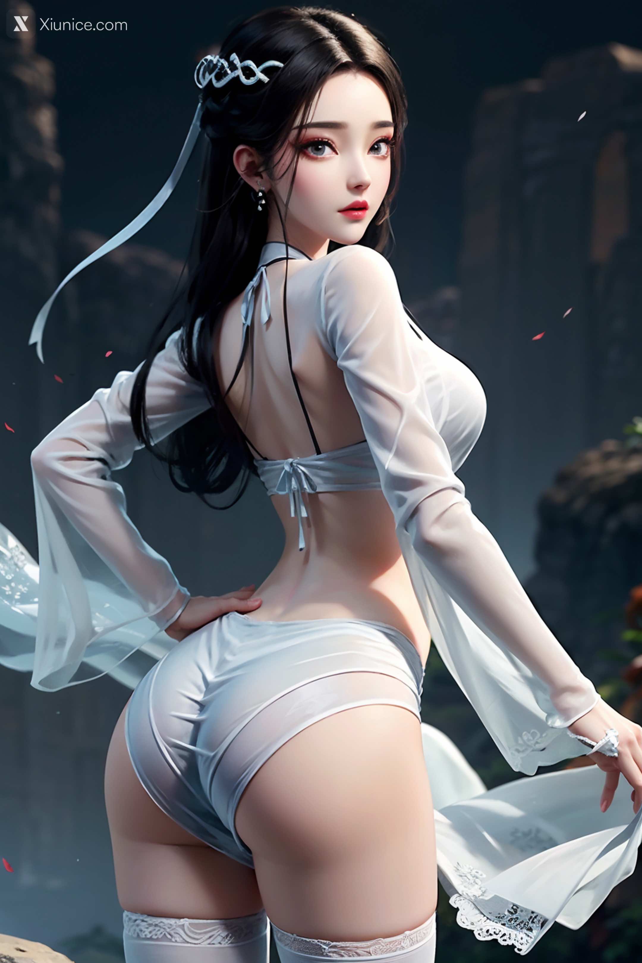 AI Girl – 白蛇缘起 – 小白 – 小白 薄纱 EP.2 第144张