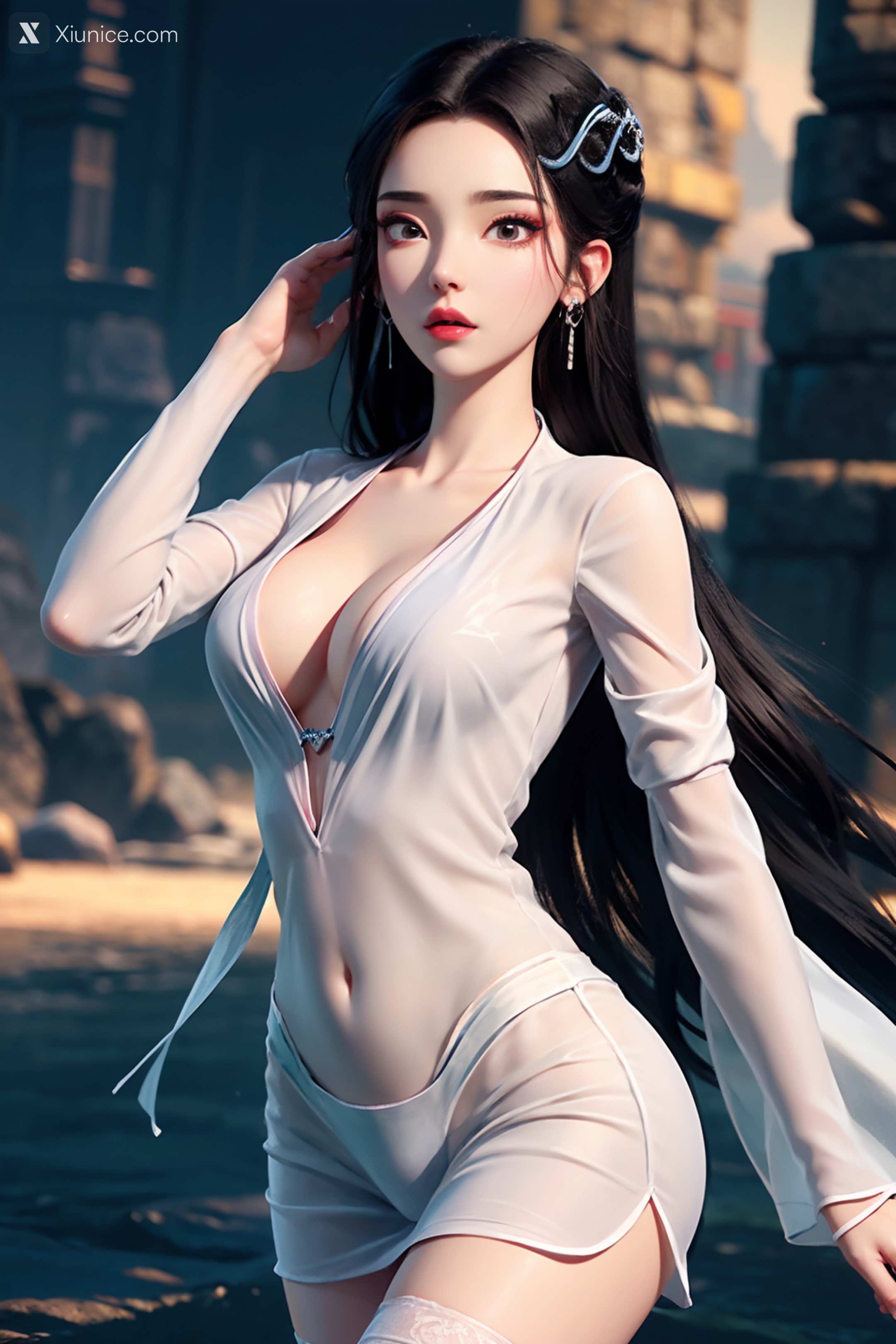 AI Girl – 白蛇缘起 – 小白 – 小白 薄纱 EP.2 第103张