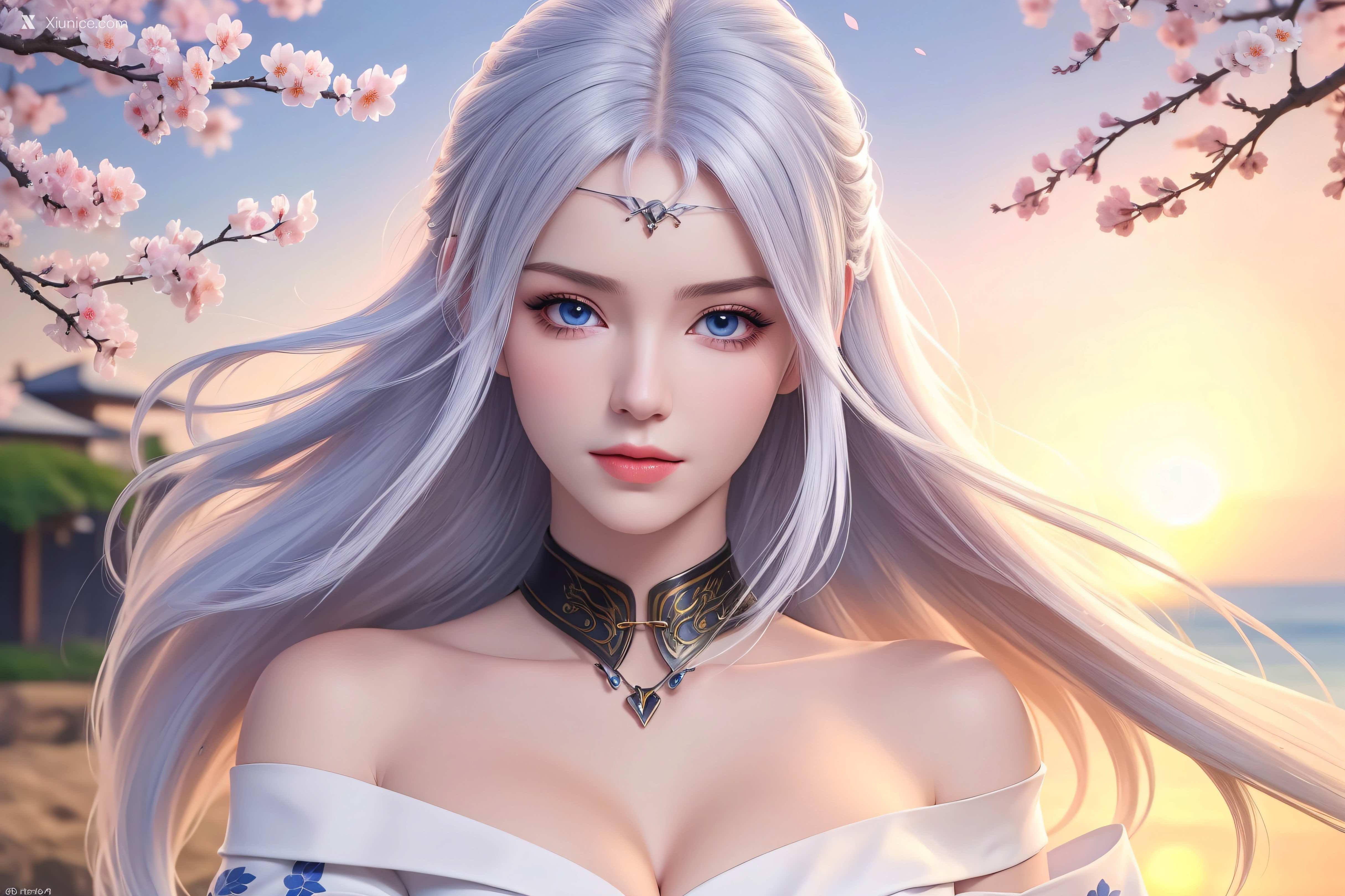AI Girl – 大主宰 – 九幽雀 洛璃 – 洛璃 桃花源(横屏) 第21张