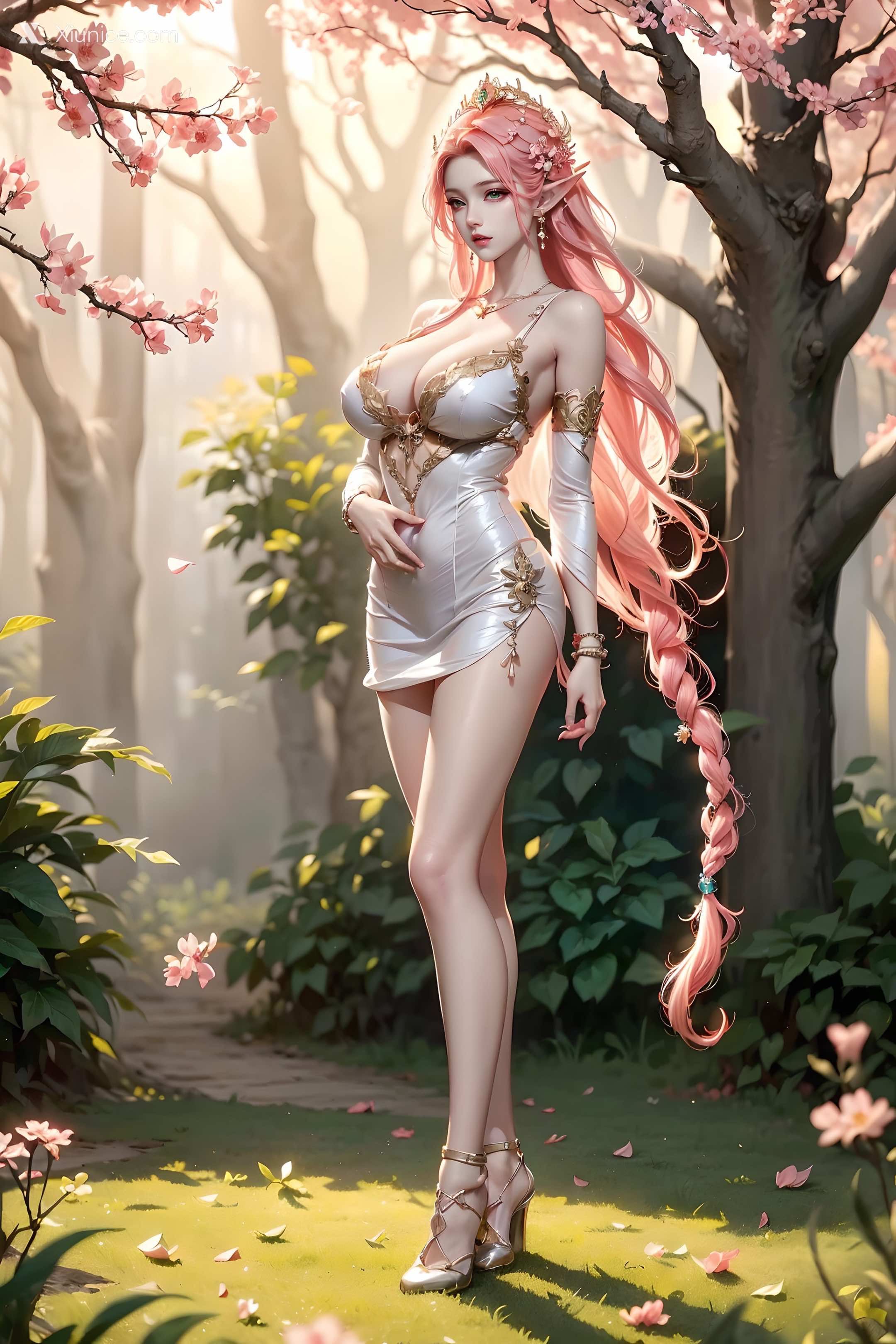 AI Girl – 斗罗大陆 – 波塞西 野外写真 第17张
