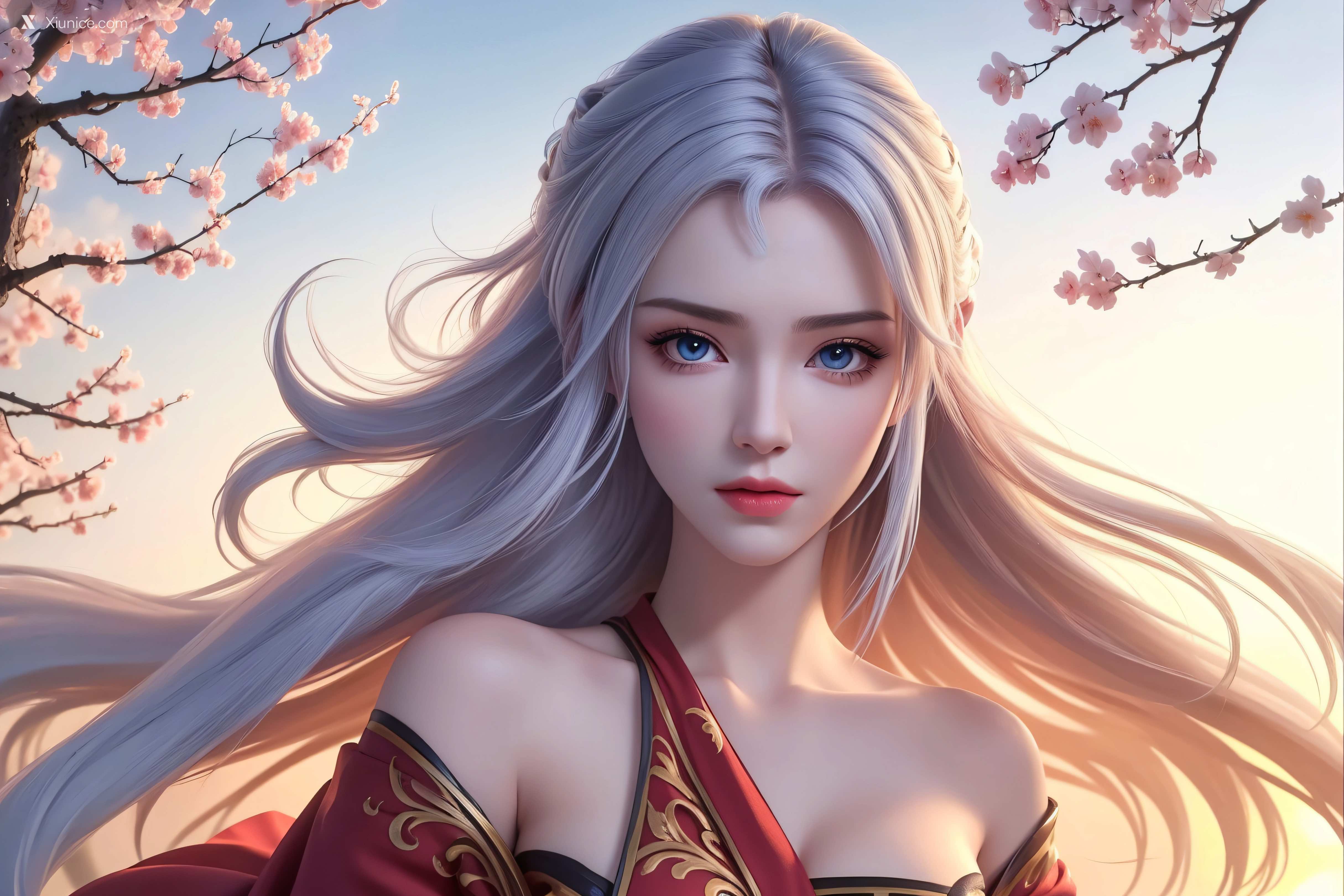 AI Girl – 大主宰 – 九幽雀 洛璃 – 洛璃 桃花源(横屏) 第6张