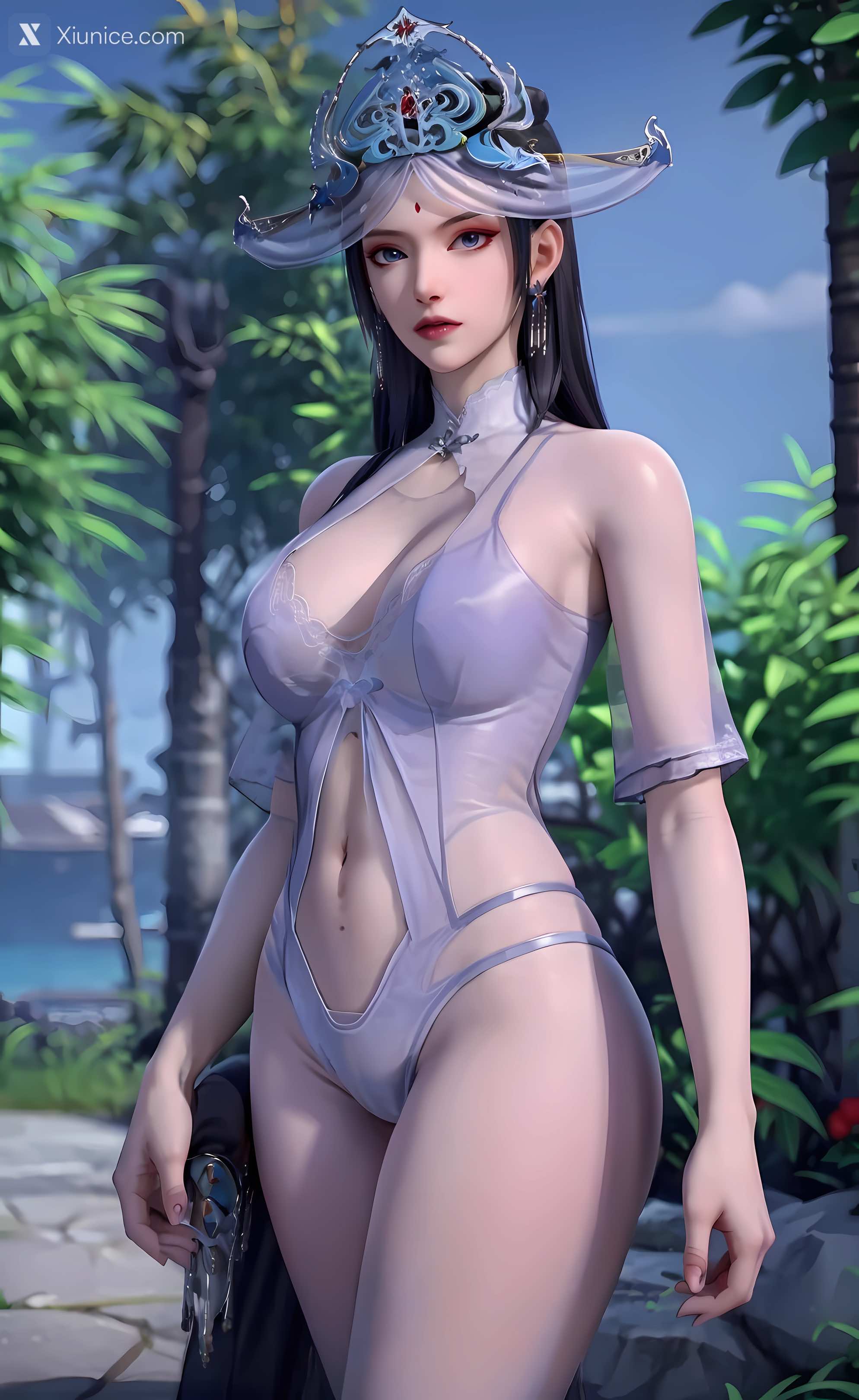 AI Girl – 暗河传 – 慕雪薇 慕雨墨 – 慕雪薇 清凉写真 第7张