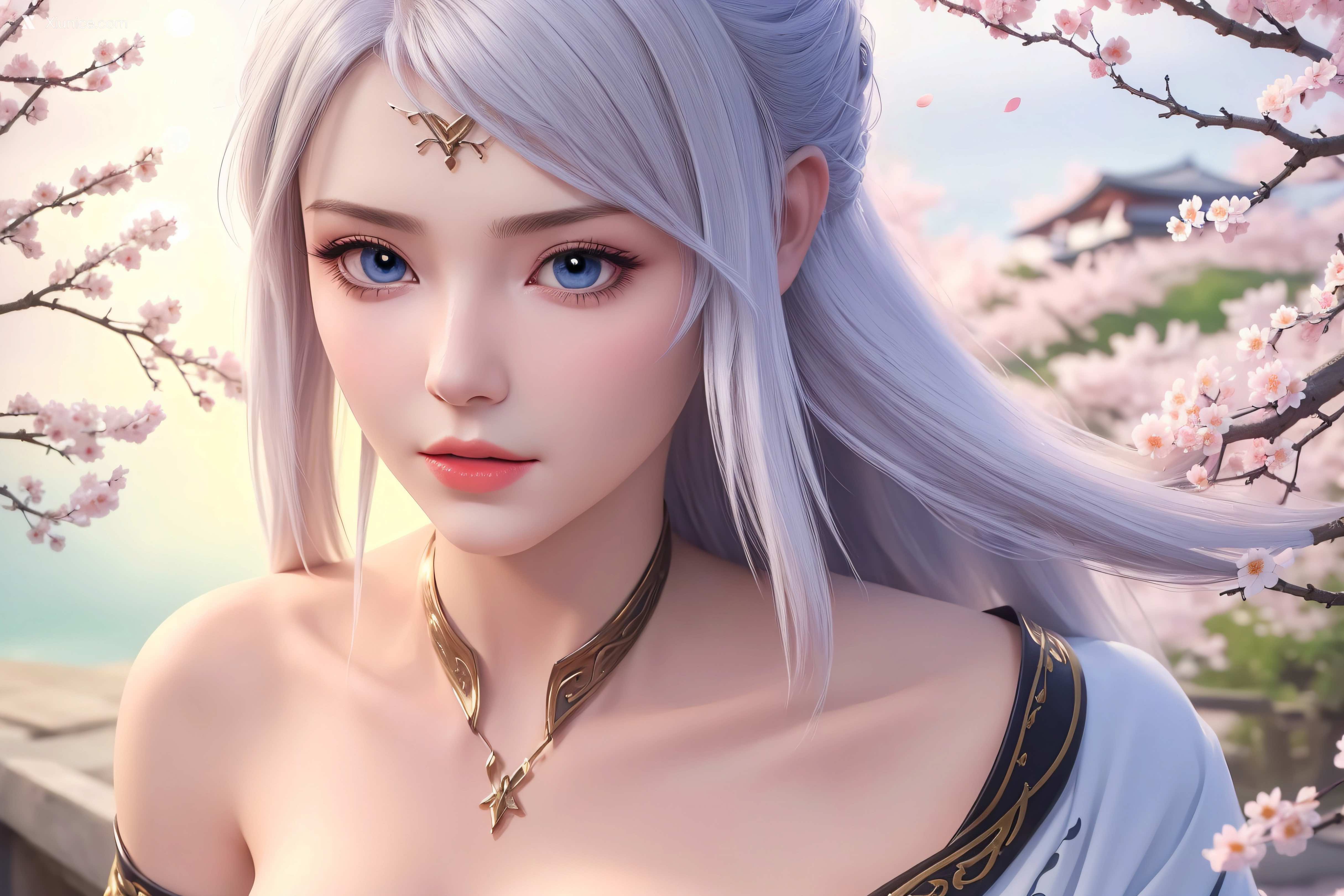 AI Girl – 大主宰 – 九幽雀 洛璃 – 洛璃 桃花源(横屏) 第19张