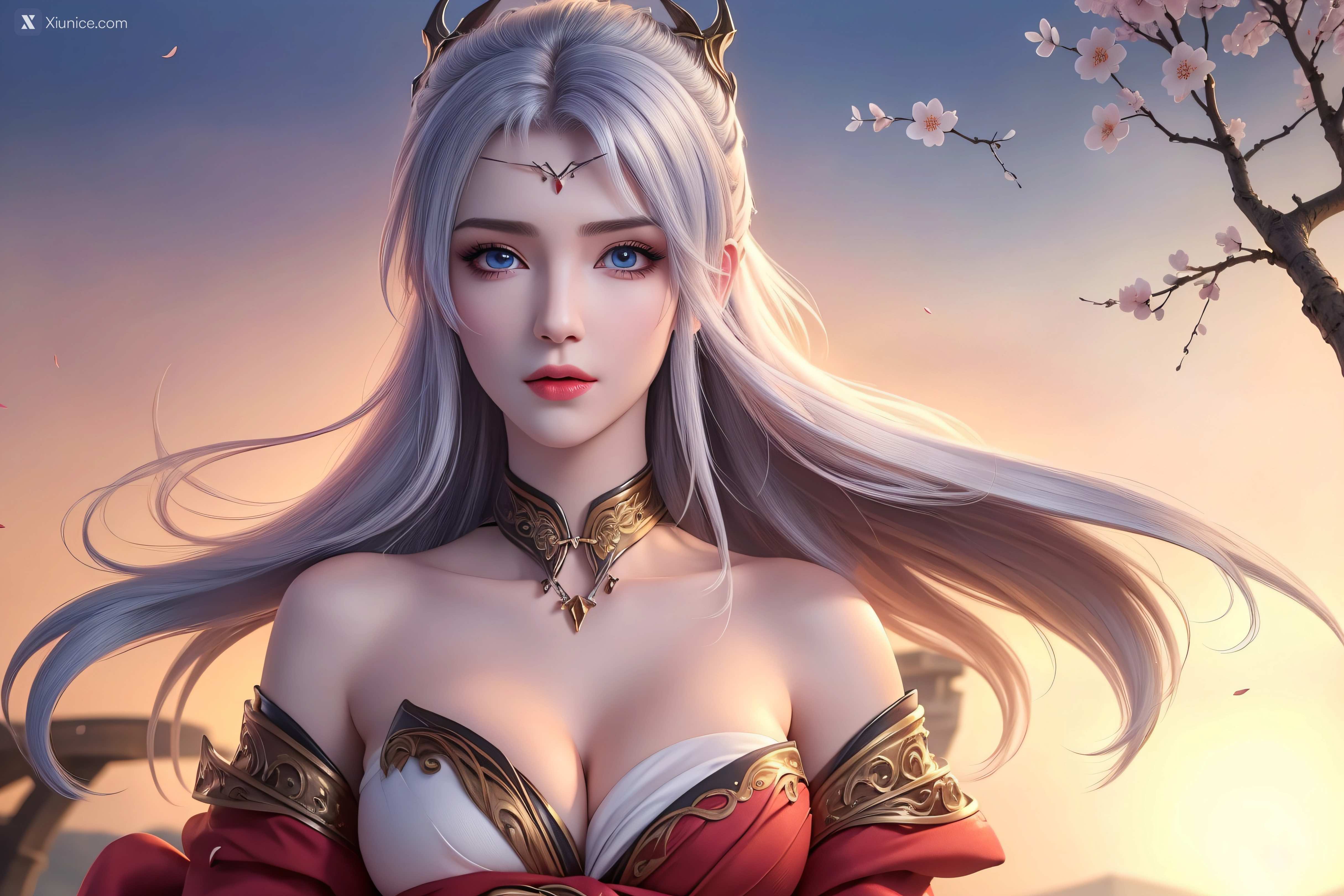 AI Girl – 大主宰 – 九幽雀 洛璃 – 洛璃 桃花源(横屏) 第9张