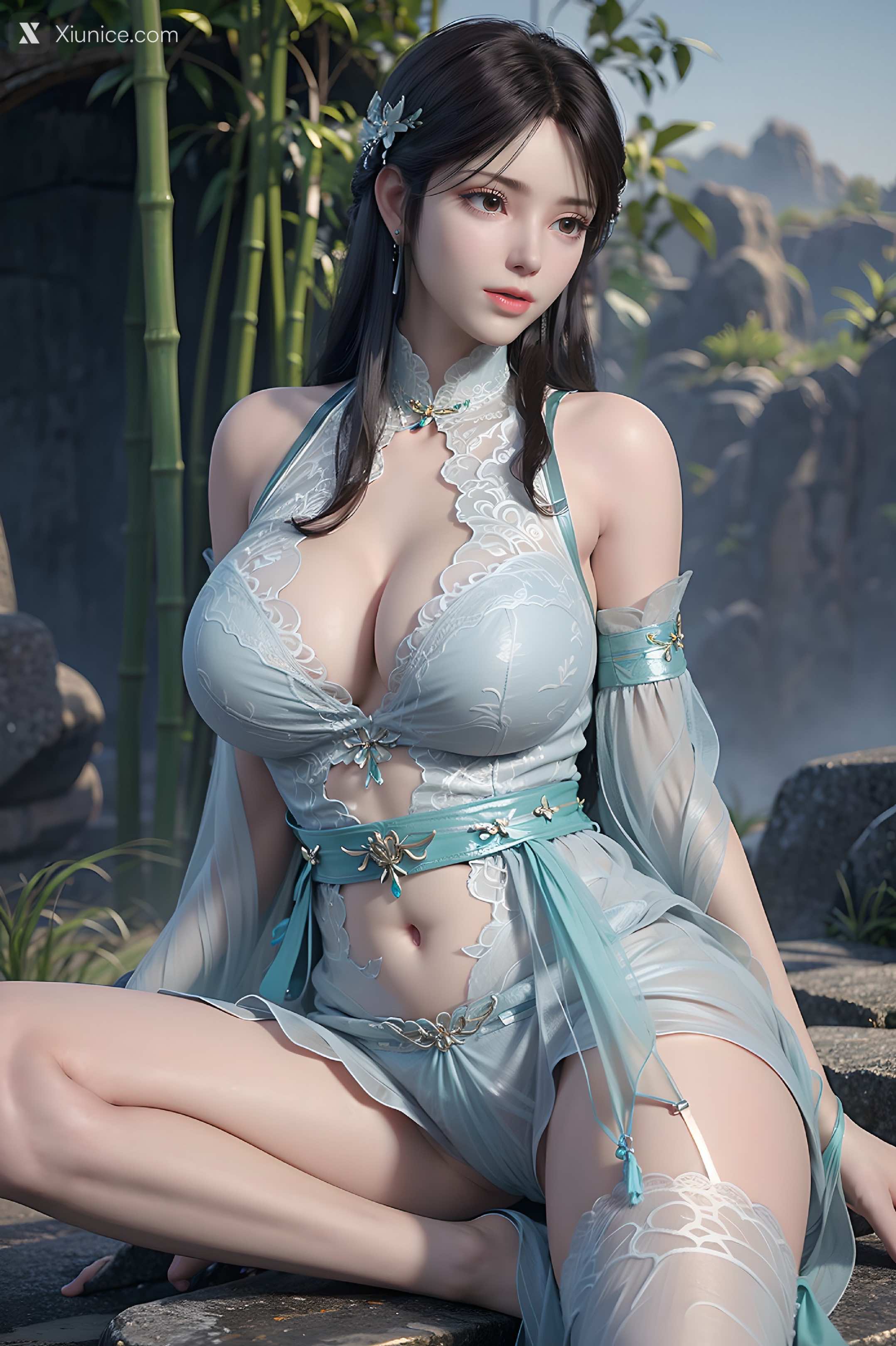 AI Girl – 斗破苍穹 – 萧薰儿 竹林原装 第10张