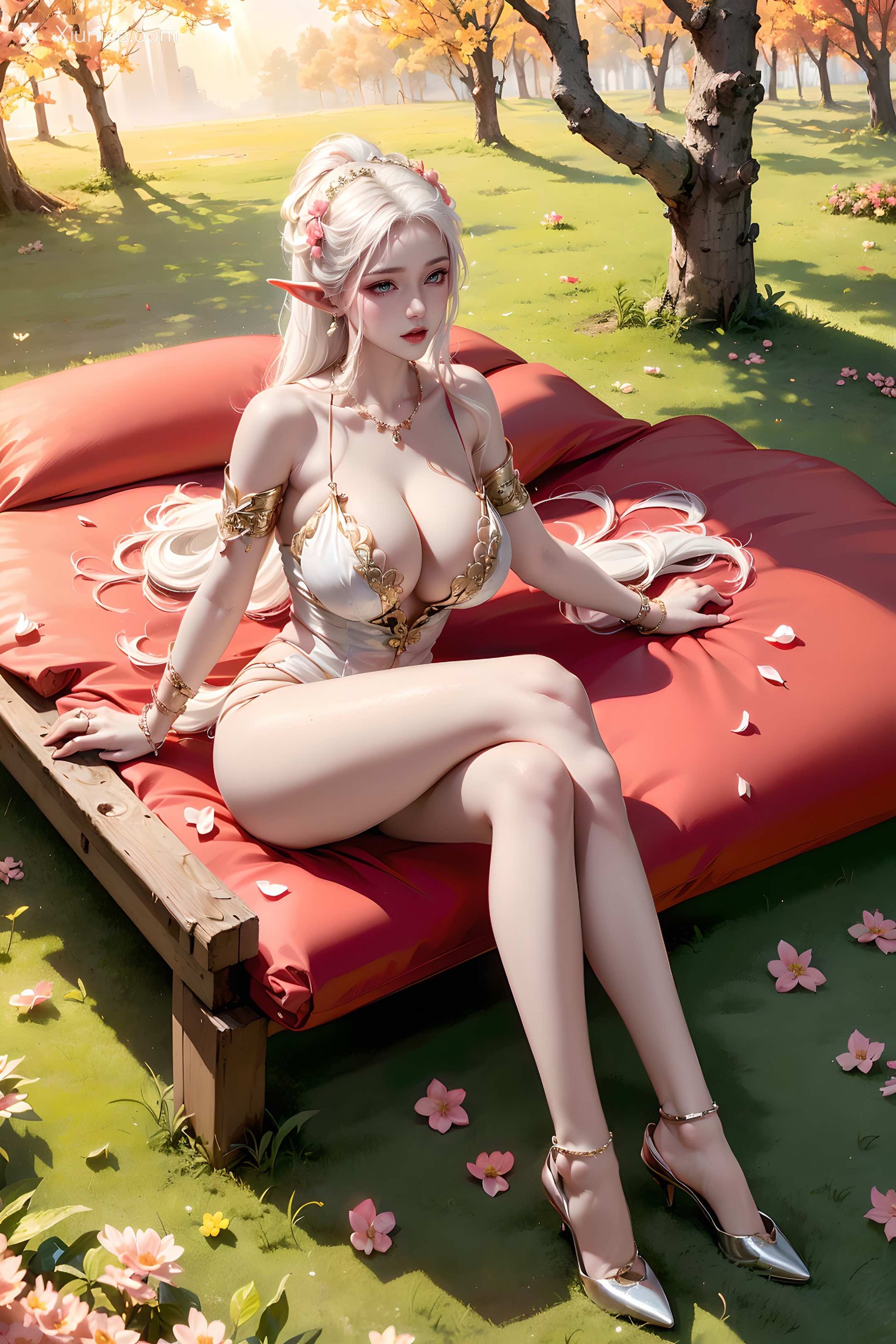 AI Girl – 斗罗大陆 – 波塞西 野外写真 第34张