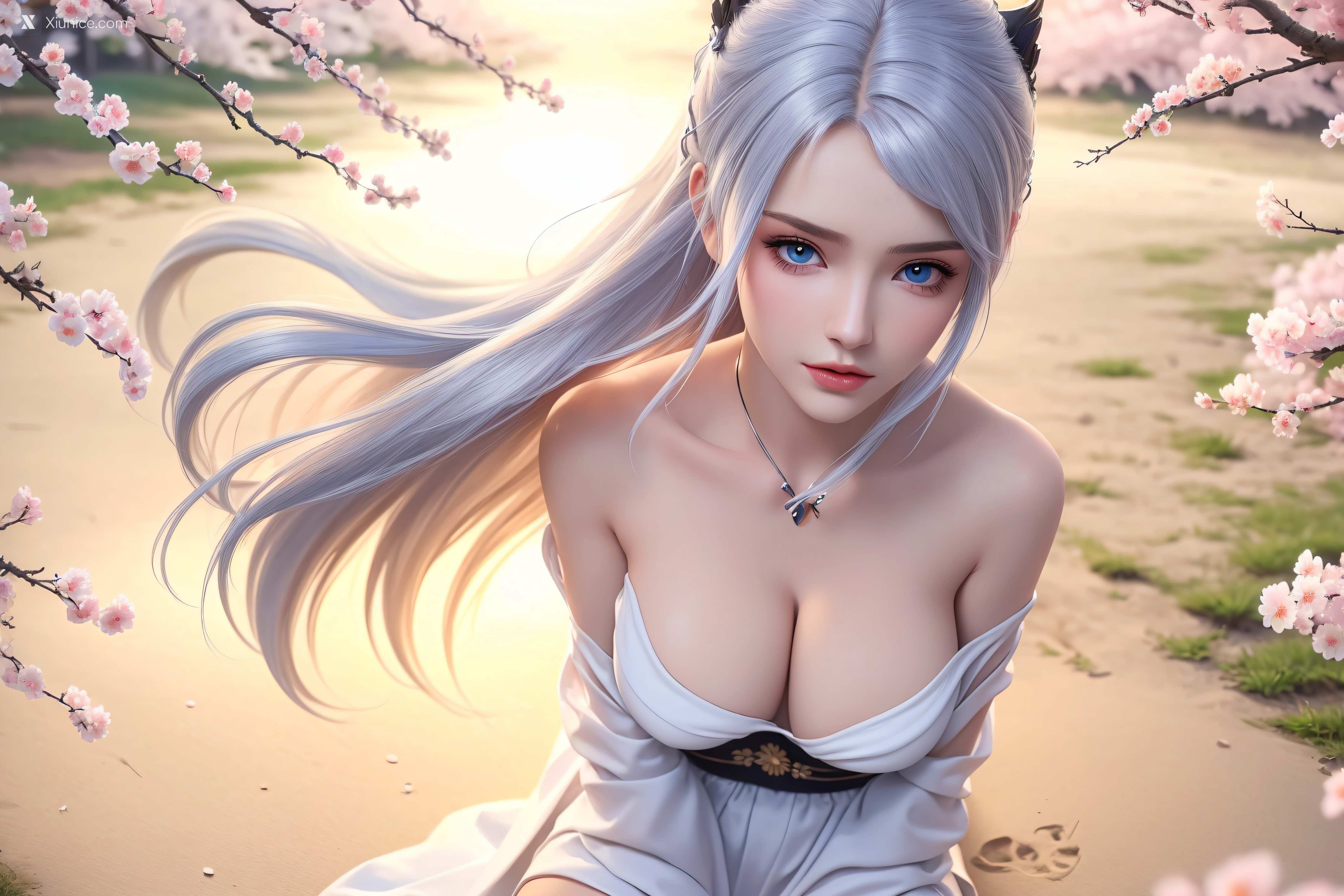 AI Girl – 大主宰 – 九幽雀 洛璃 – 洛璃 桃花源(横屏) 第17张