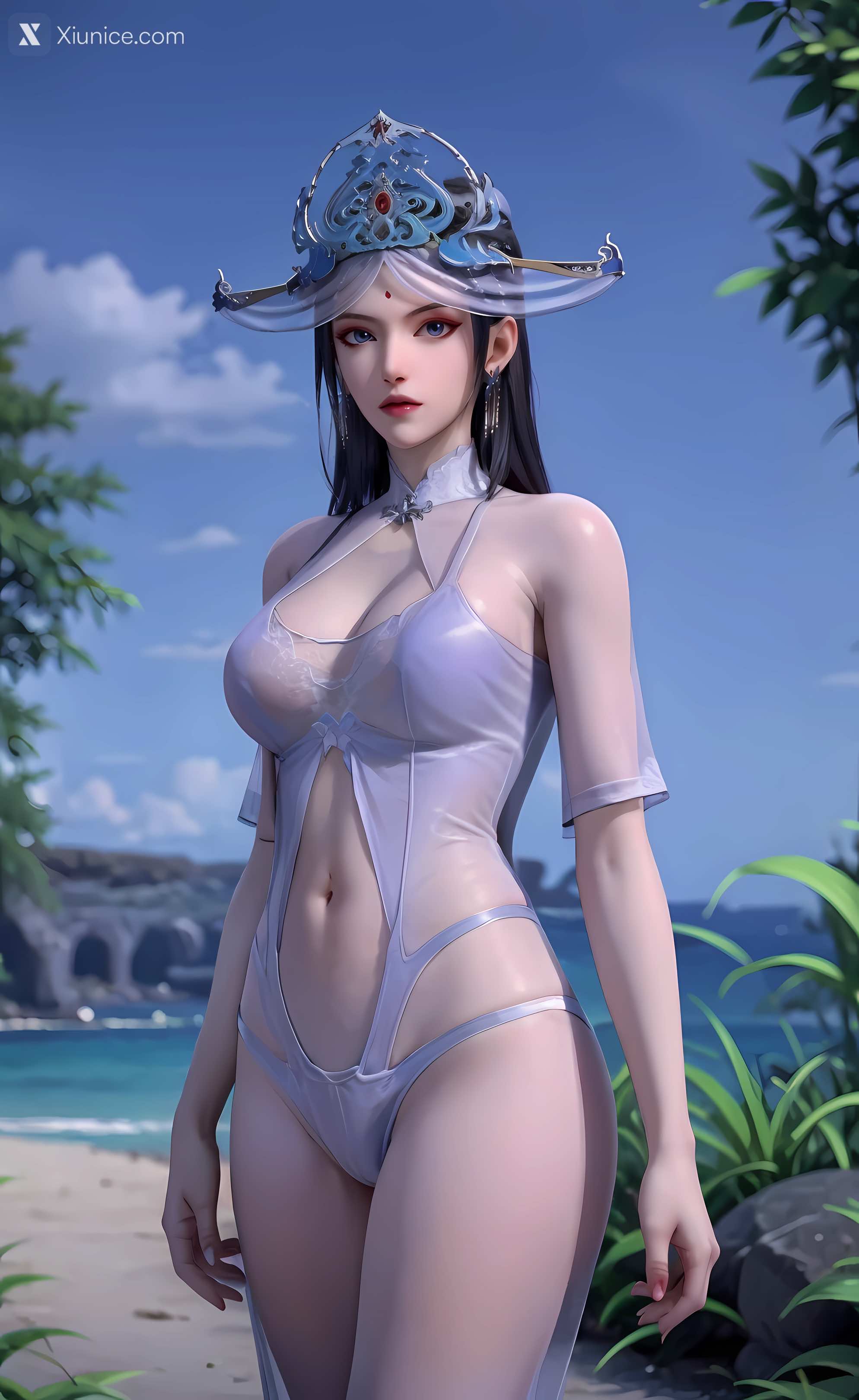 AI Girl – 暗河传 – 慕雪薇 慕雨墨 – 慕雪薇 清凉写真 第6张