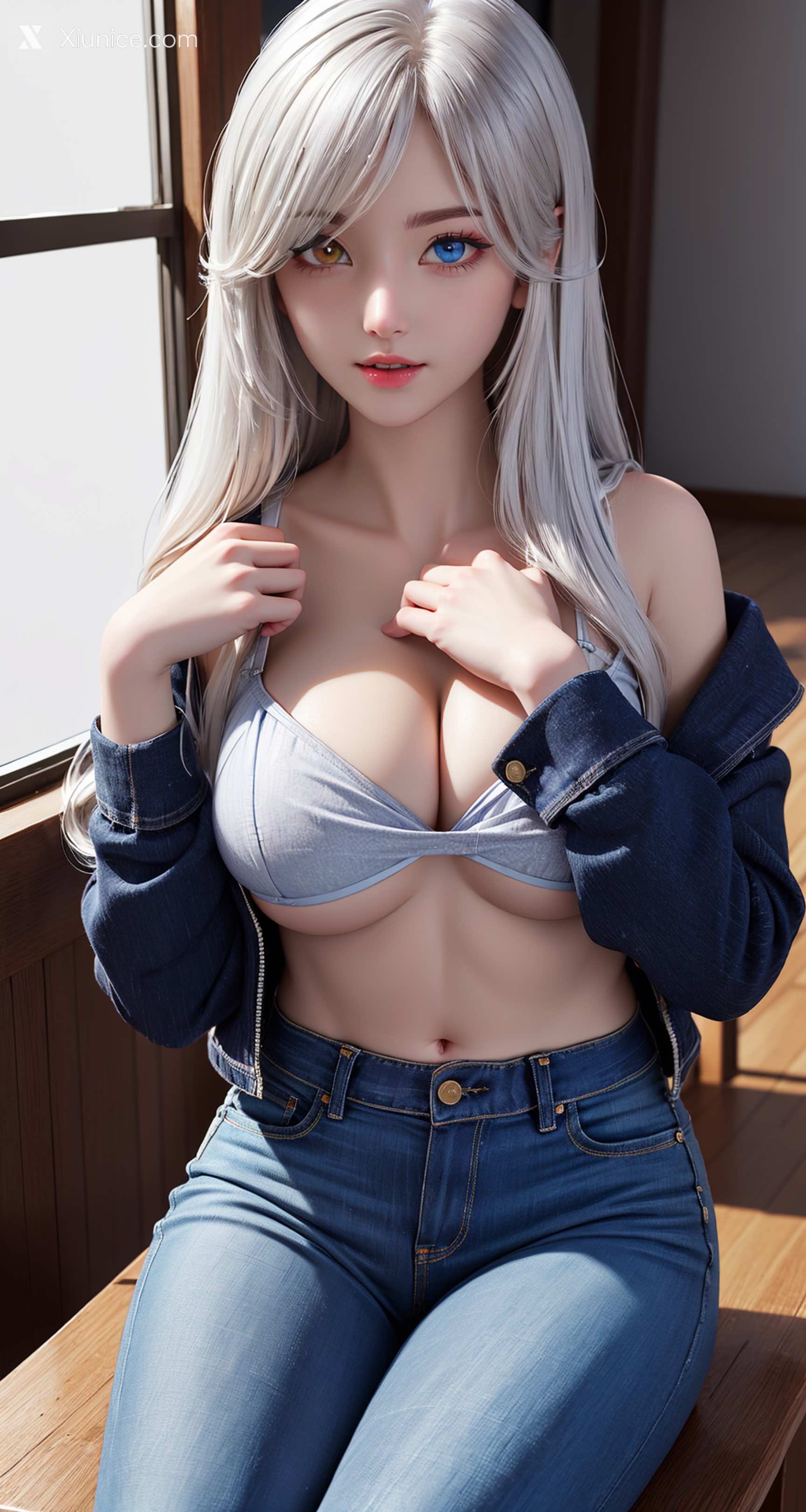 AI Girl – 从红月开始 – 十七妹妹 – 十七妹妹 卧室写真 第23张