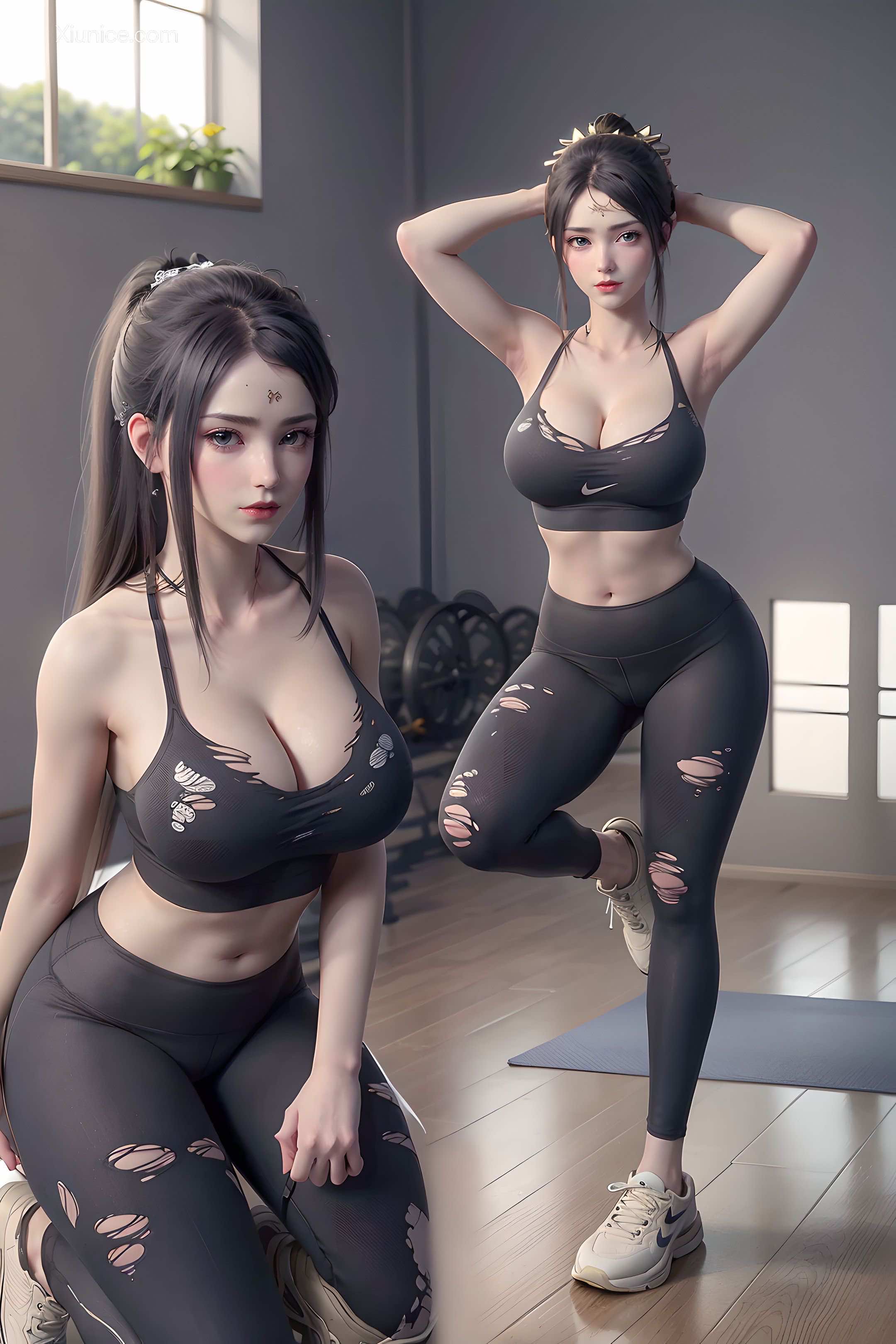 AI Girl – 大主宰 – 九幽雀 洛璃 – 洛璃 健身房 第17张