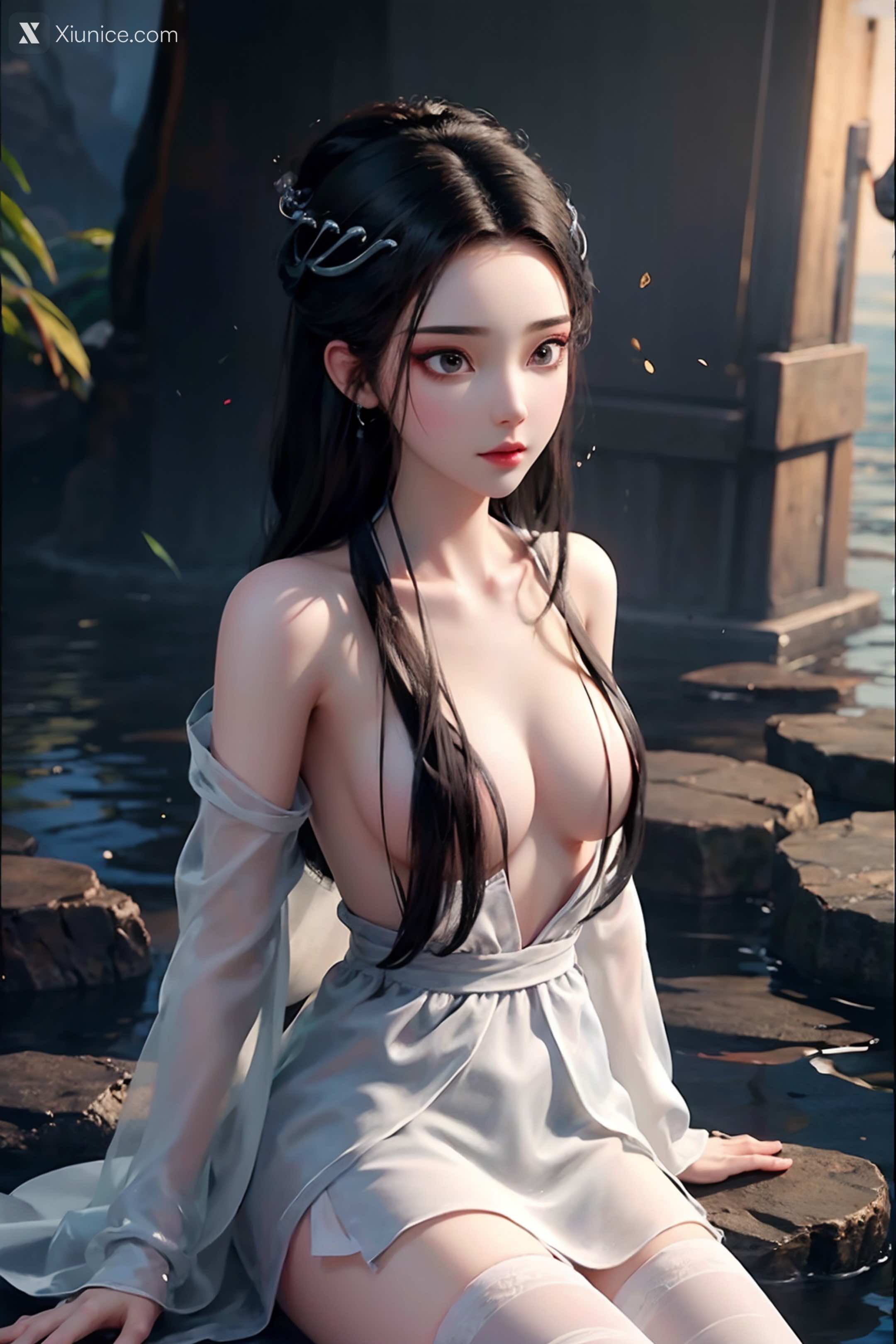 AI Girl – 白蛇缘起 – 小白 – 小白 薄纱 EP.2 第120张