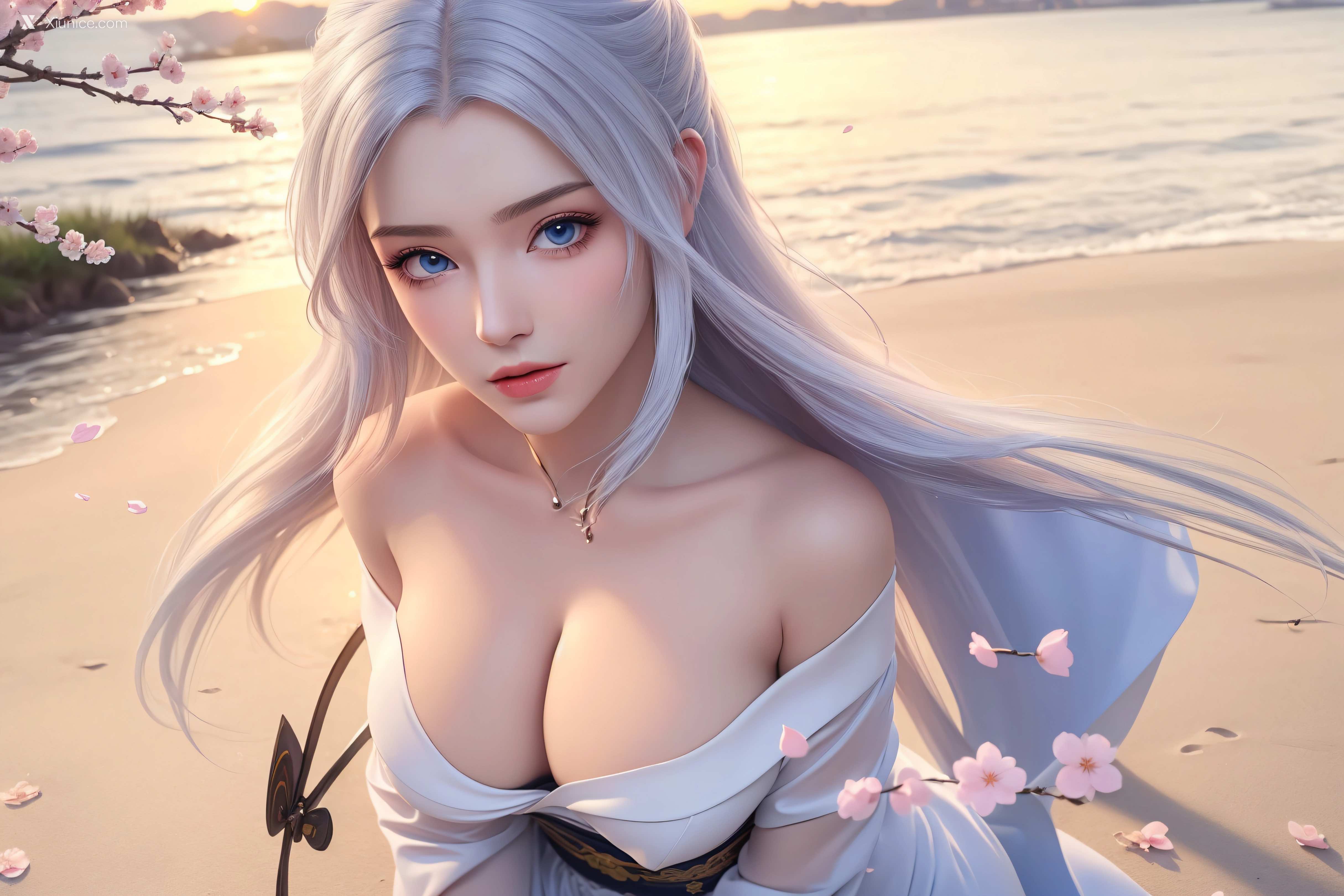 AI Girl – 大主宰 – 九幽雀 洛璃 – 洛璃 桃花源(横屏) 第15张