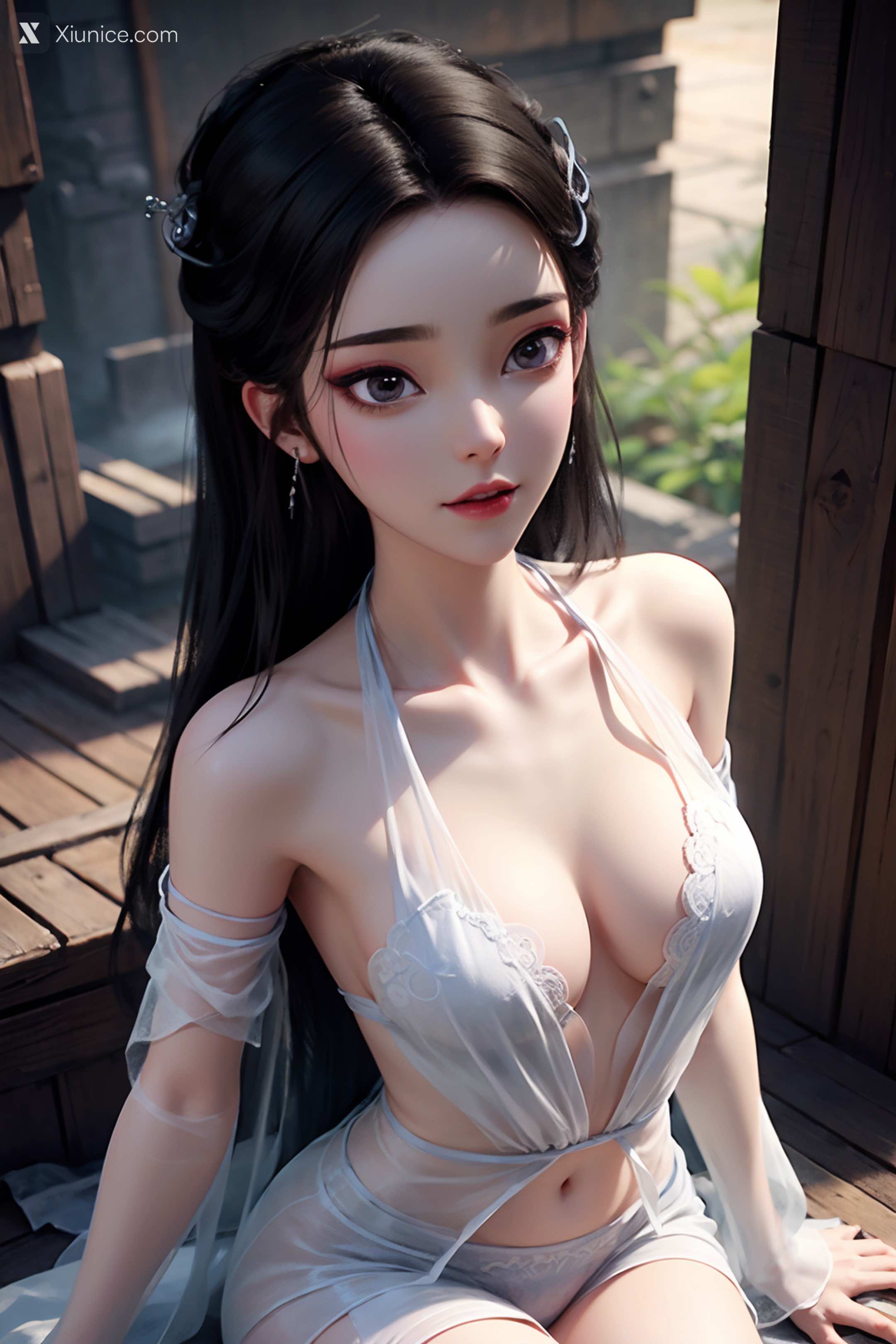 AI Girl – 白蛇缘起 – 小白 – 小白 薄纱 EP.1 第129张