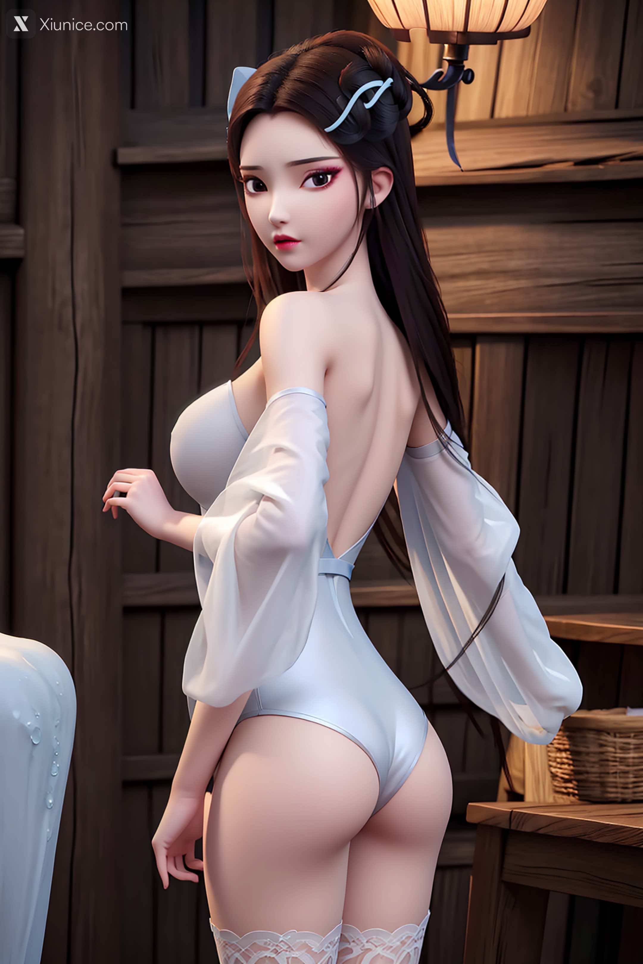 AI Girl – 白蛇缘起 – 小白 – 小白 白衣 第24张