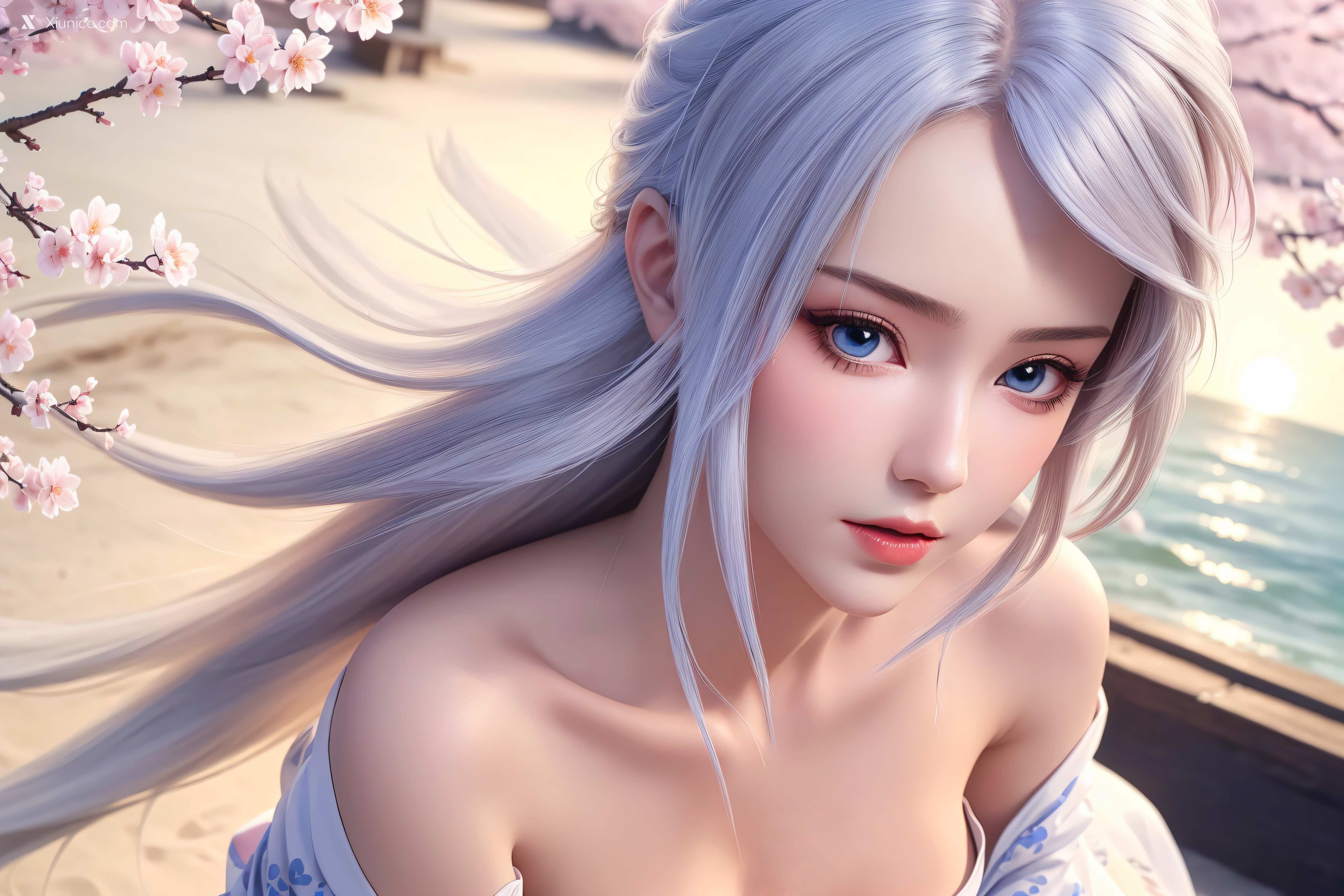 AI Girl – 大主宰 – 九幽雀 洛璃 – 洛璃 桃花源(横屏) 第16张