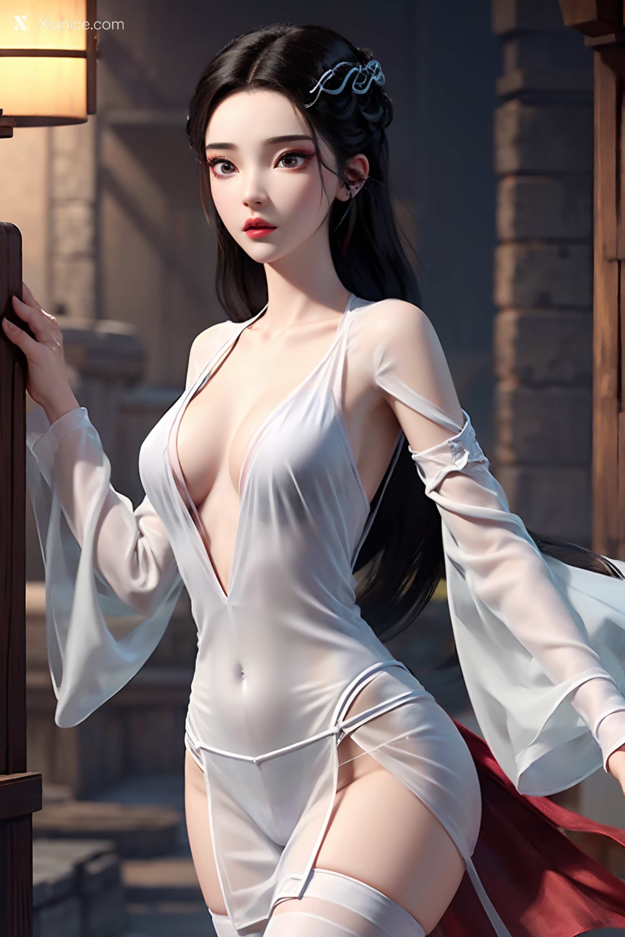 AI Girl – 白蛇缘起 – 小白 – 小白 薄纱 EP.2 第91张