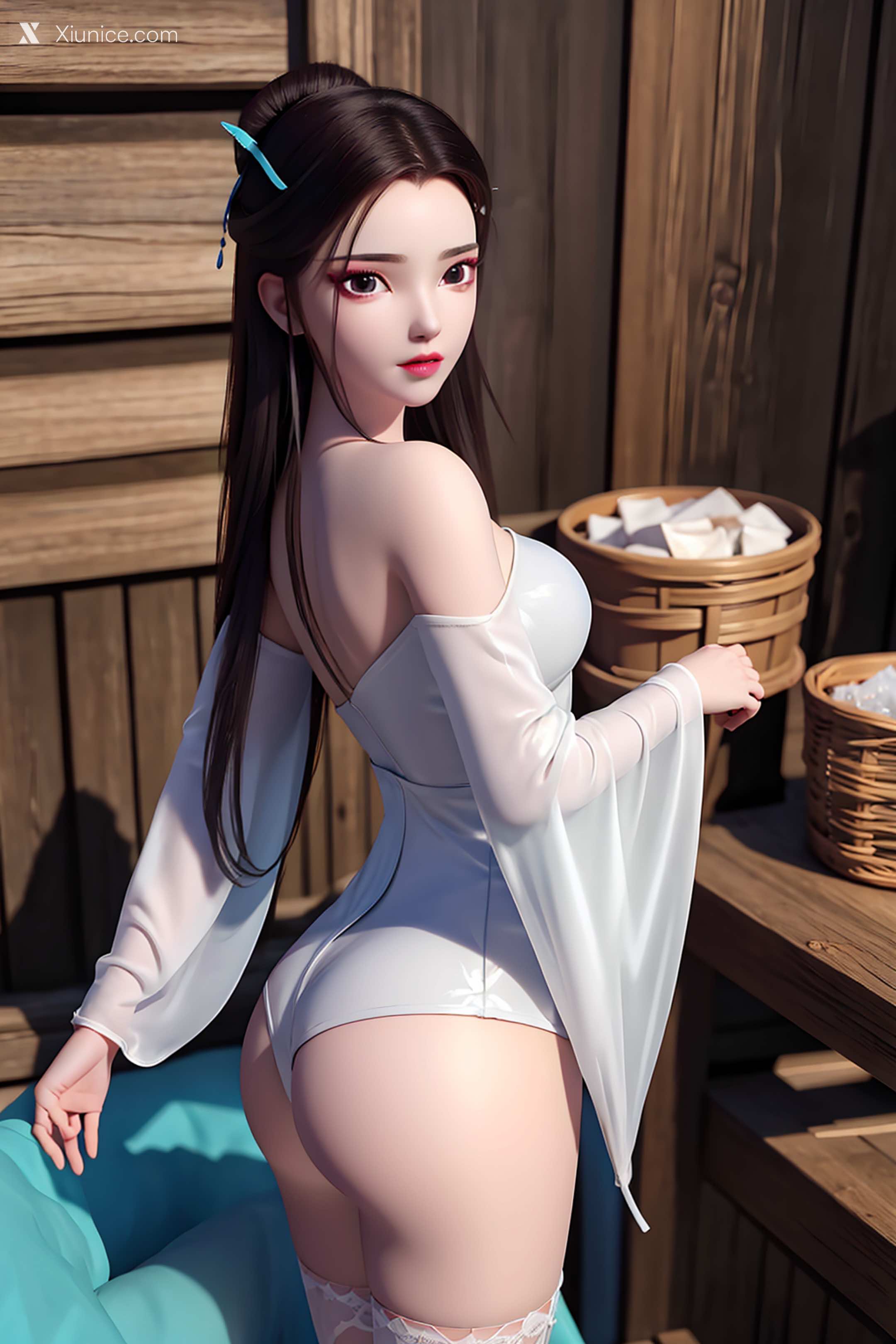 AI Girl – 白蛇缘起 – 小白 – 小白 白衣 第5张
