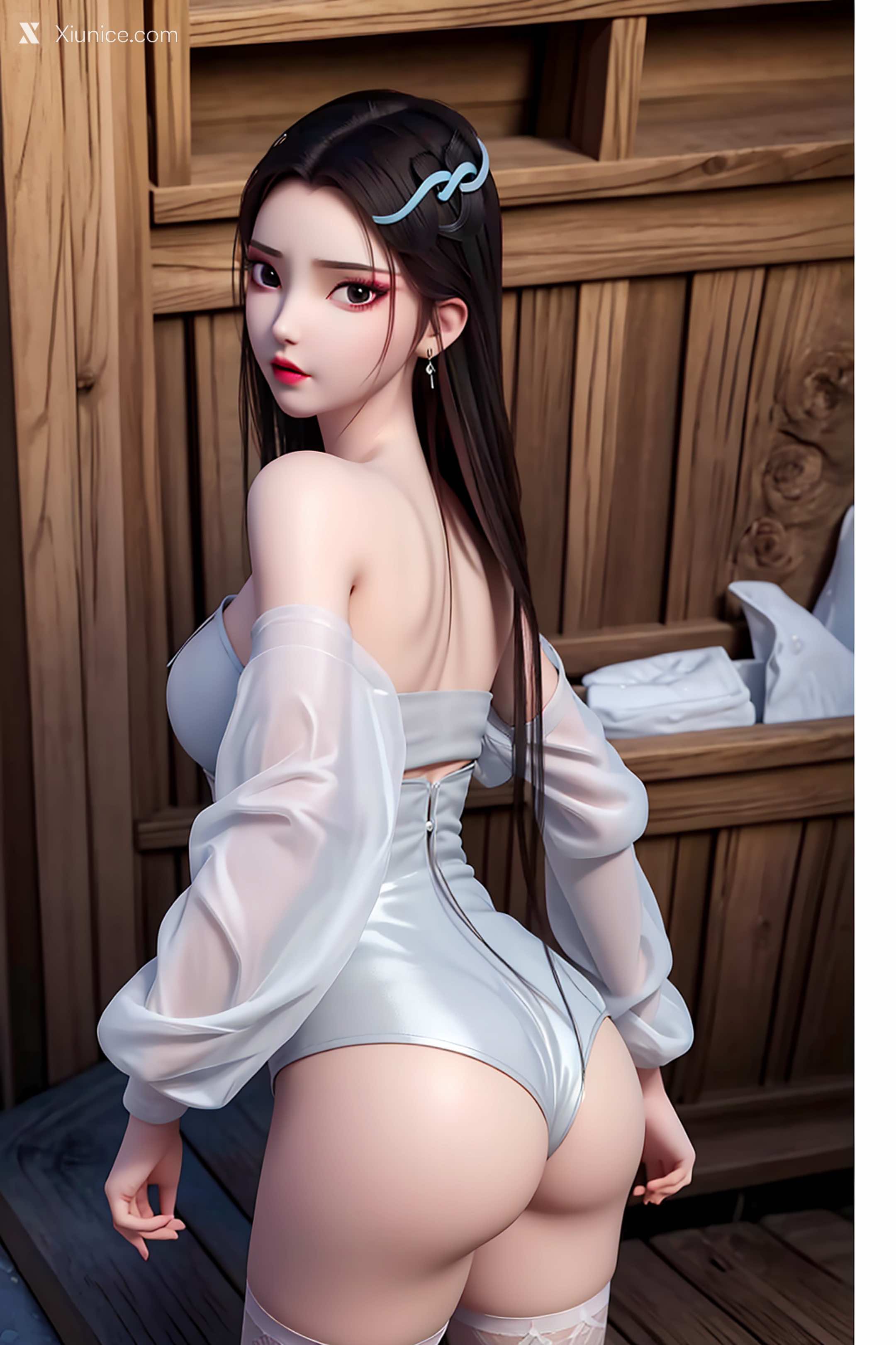 AI Girl – 白蛇缘起 – 小白 – 小白 白衣 第17张