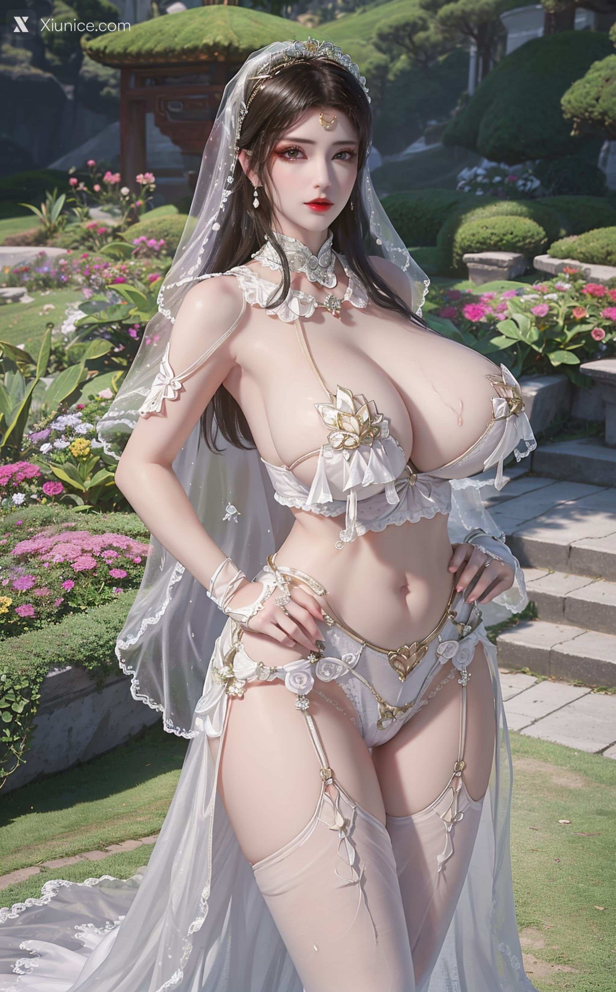 AI Girl – 斗破苍穹 – 美杜莎 白丝婚纱巨汝 第181张