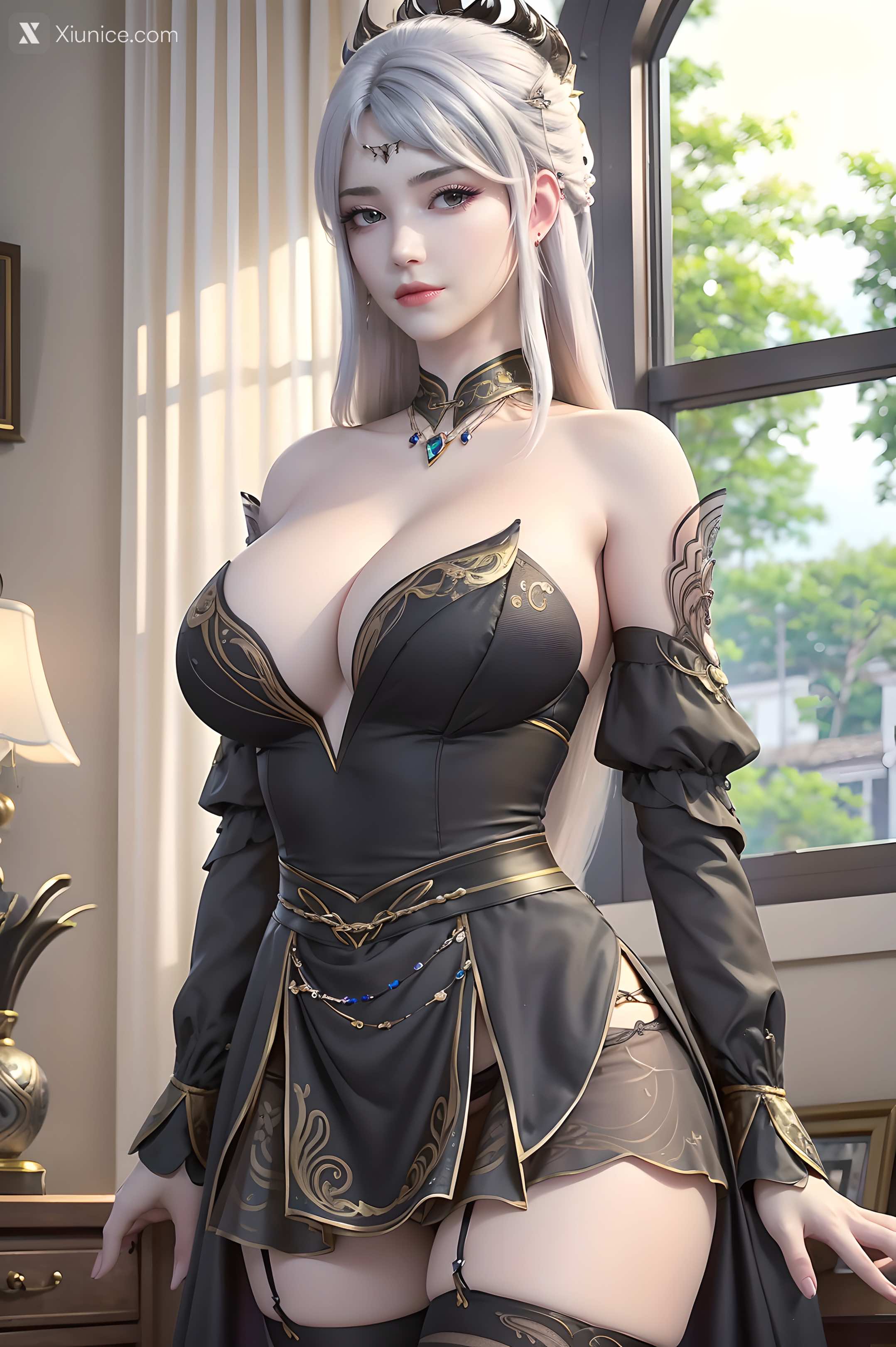 AI Girl – 大主宰 – 九幽雀 洛璃 – 洛璃 黑丝 第67张
