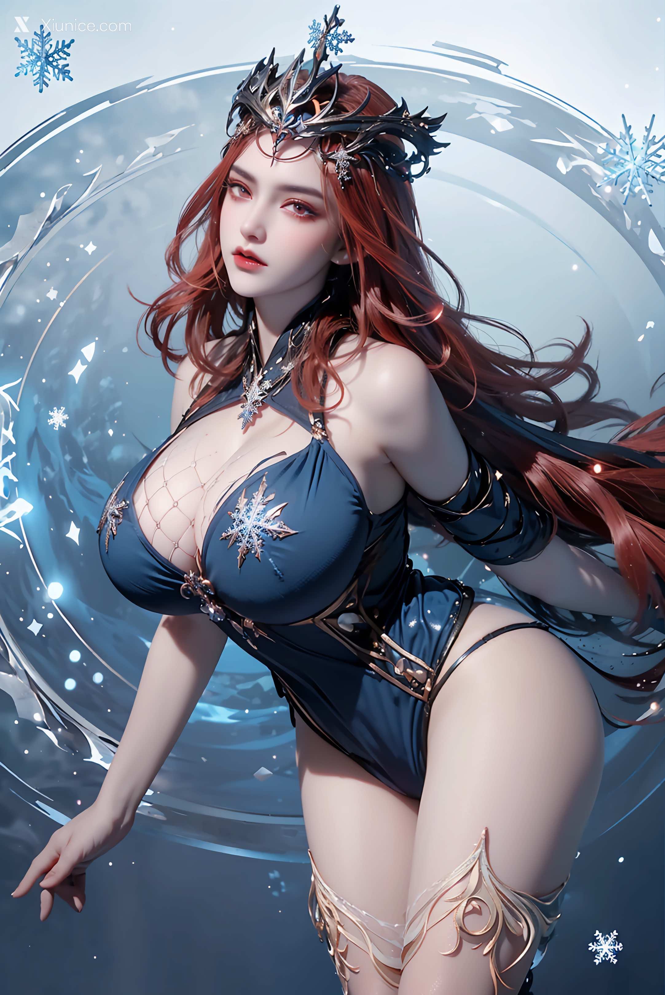 AI Girl – 武庚纪 – 女魃 冰雪公主 第124张