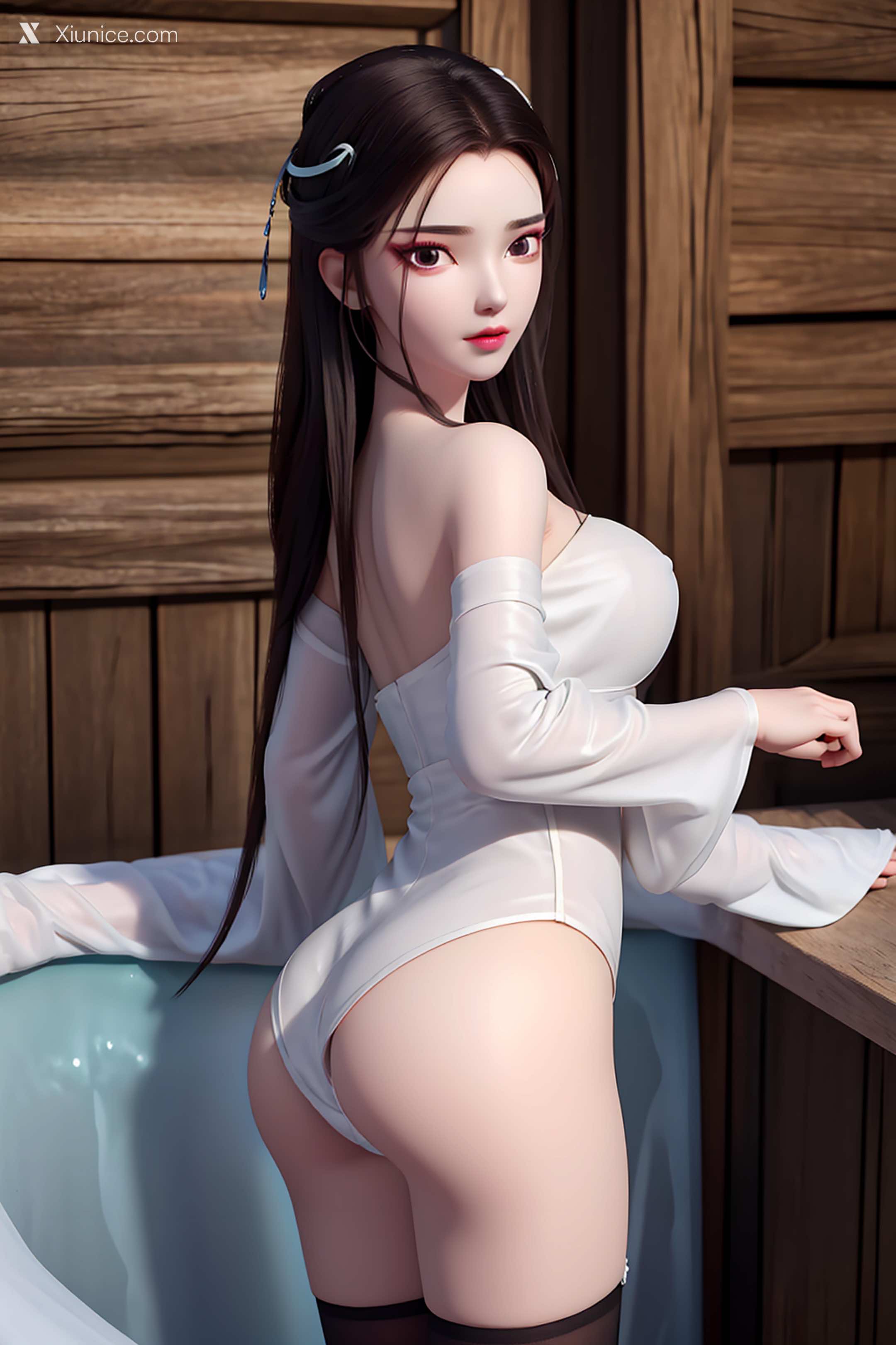 AI Girl – 白蛇缘起 – 小白 – 小白 白衣 第2张