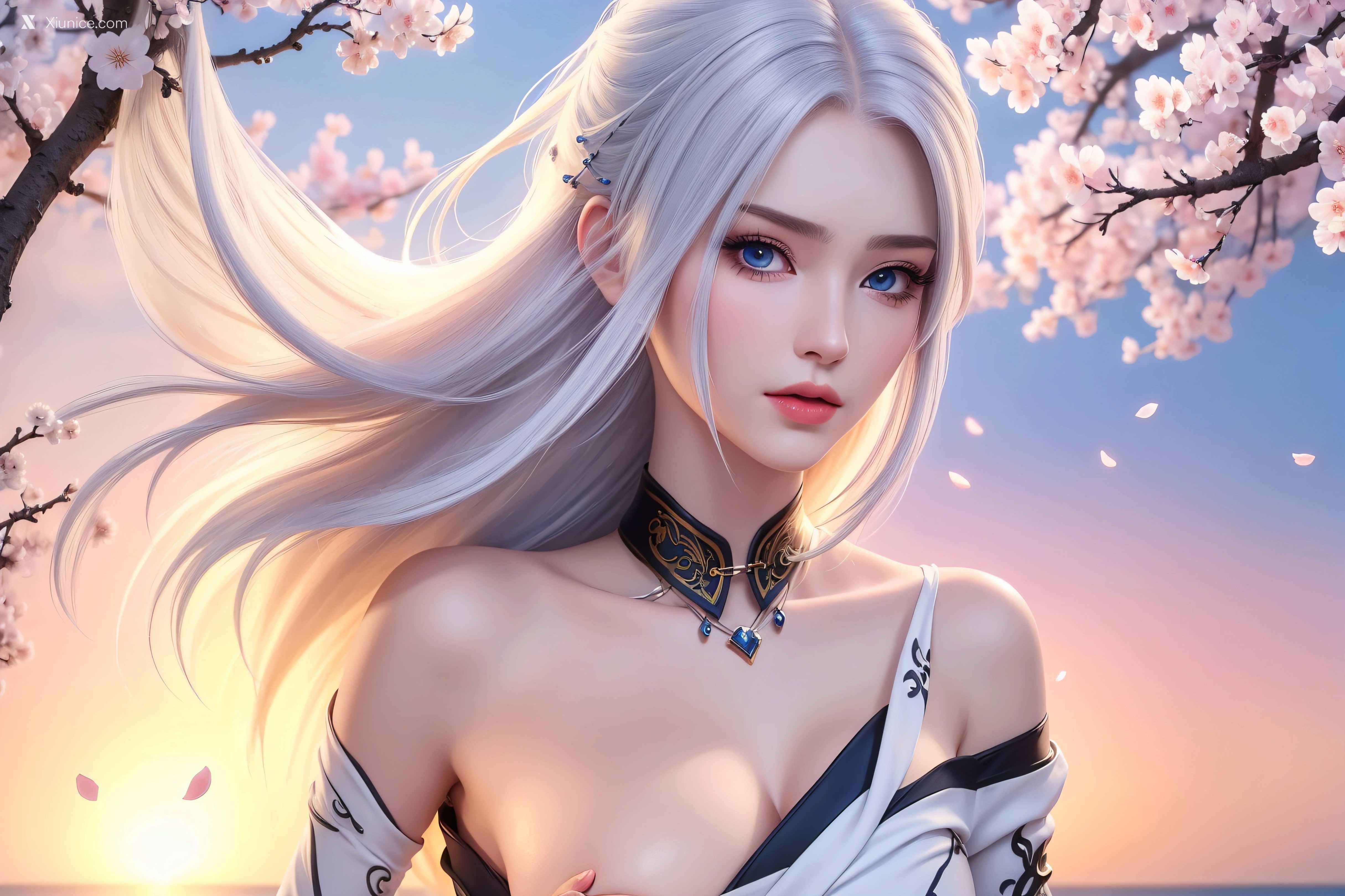 AI Girl – 大主宰 – 九幽雀 洛璃 – 洛璃 桃花源(横屏) 第22张
