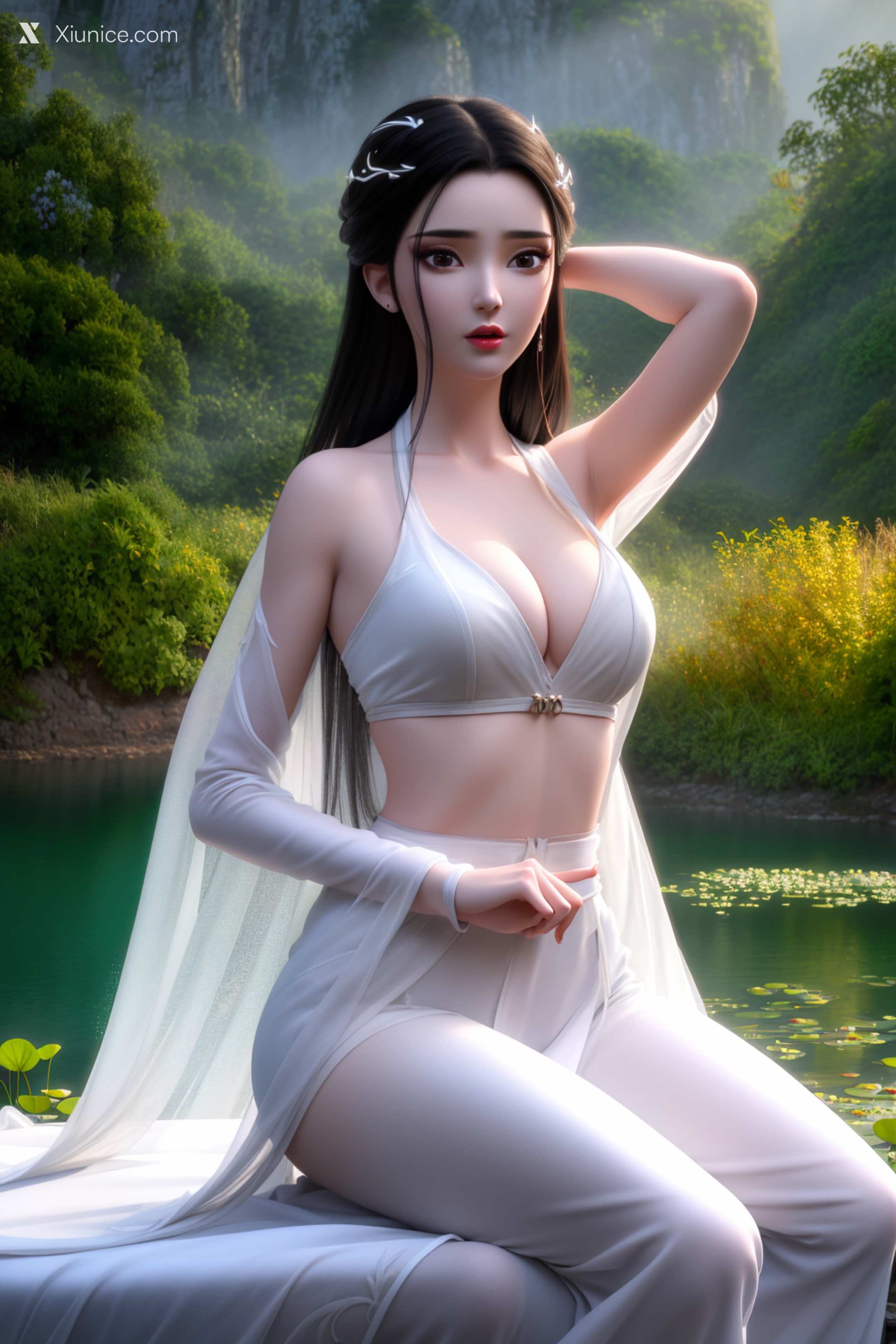 AI Girl – 白蛇缘起 – 小白 – 小白 薄纱 EP.1 第83张
