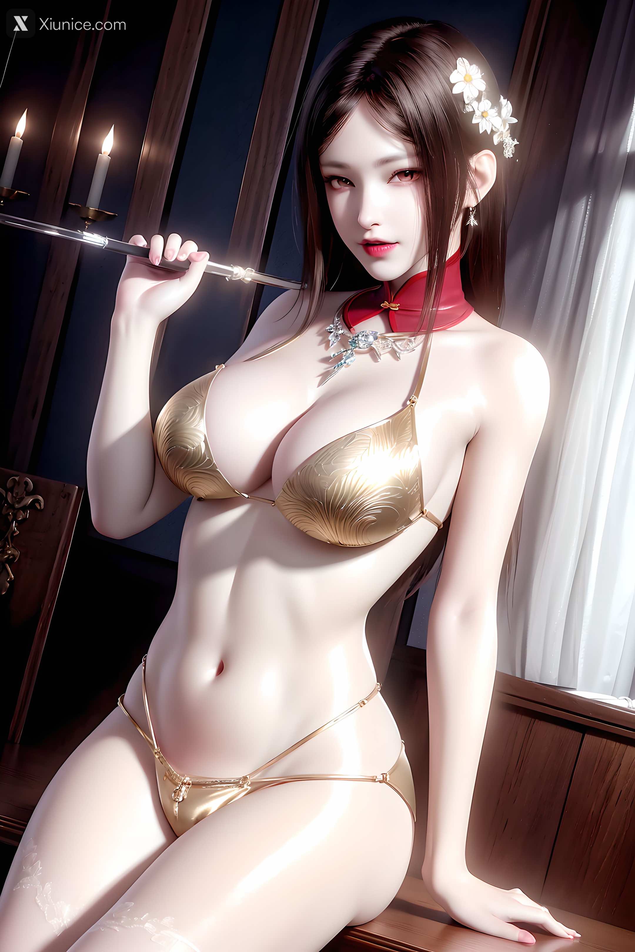 AI Girl – 暗河传 – 慕雪薇 慕雨墨 – 慕雨墨 黑丝 第77张