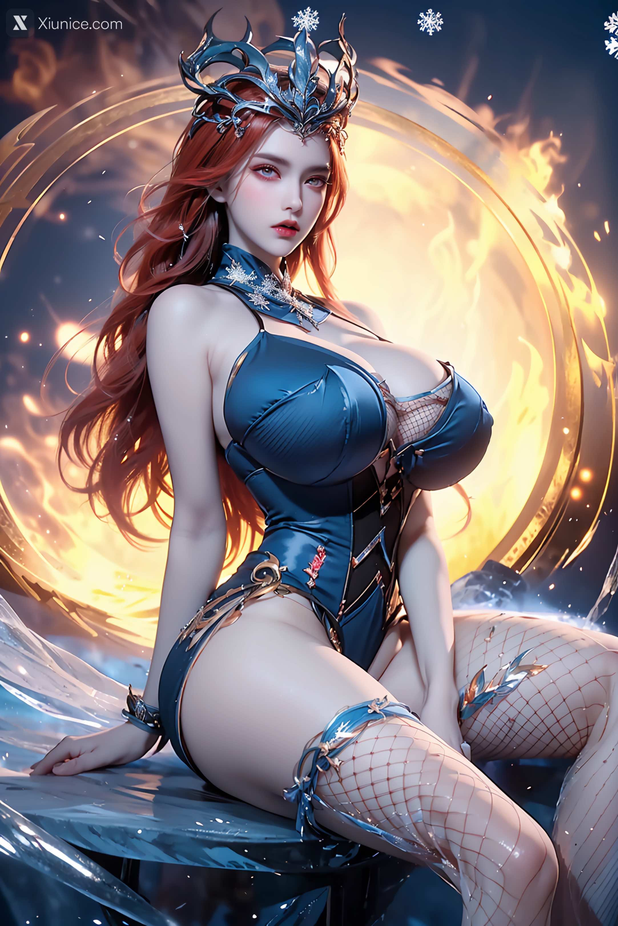 AI Girl – 武庚纪 – 女魃 冰雪公主 第132张
