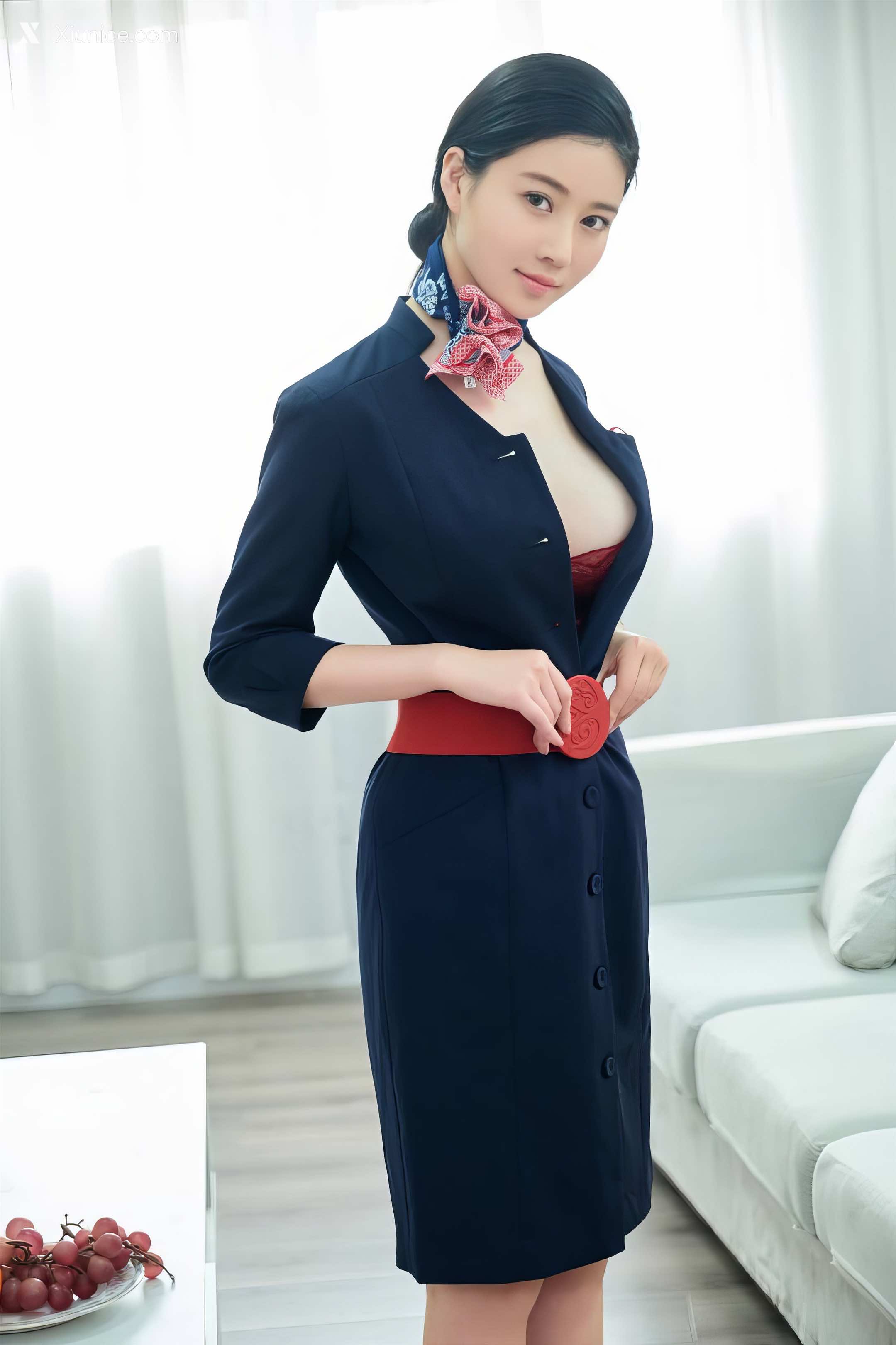 Coser@年年Nnian – 空姐 第59张