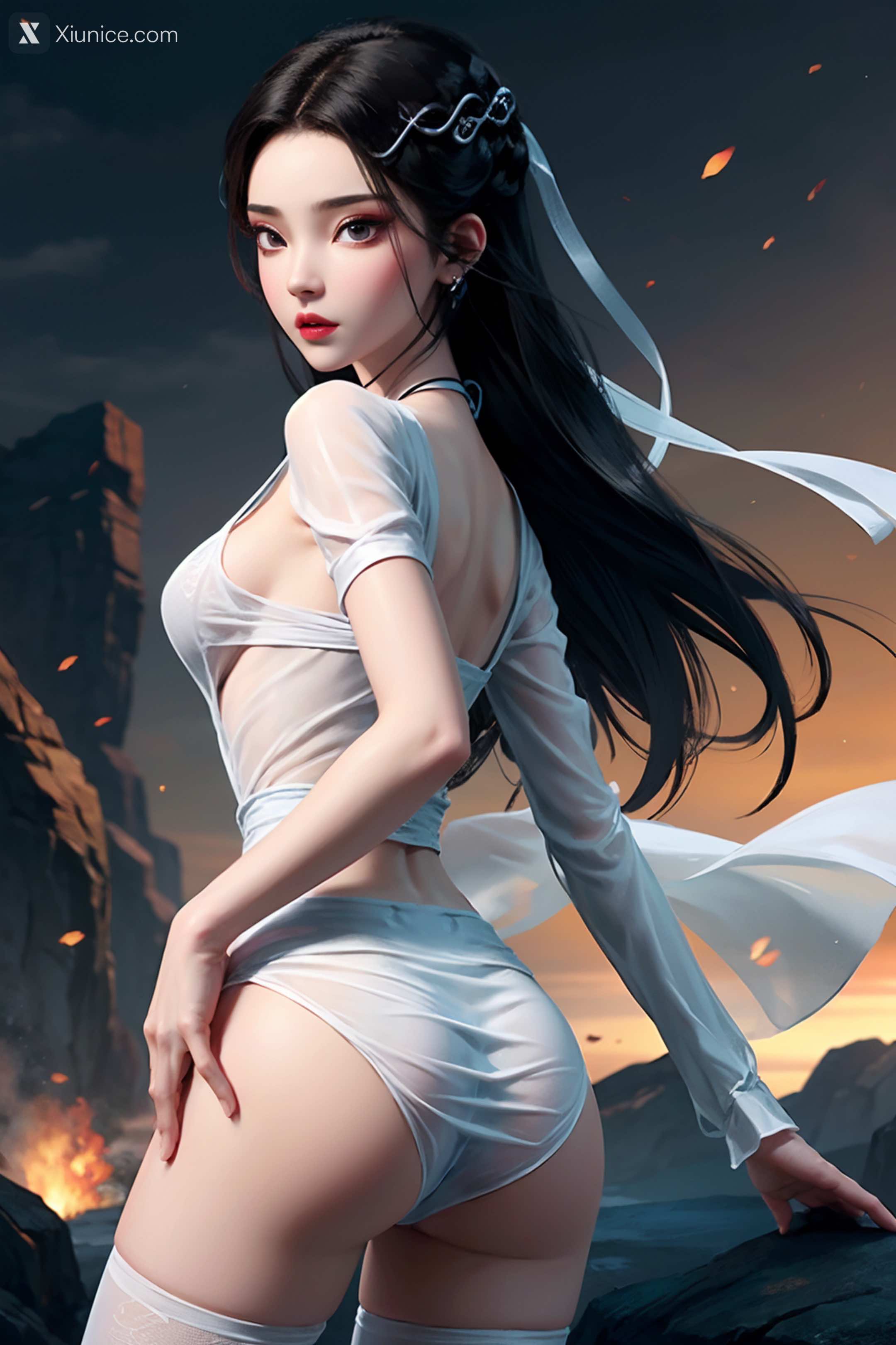 AI Girl – 白蛇缘起 – 小白 – 小白 薄纱 EP.2 第149张