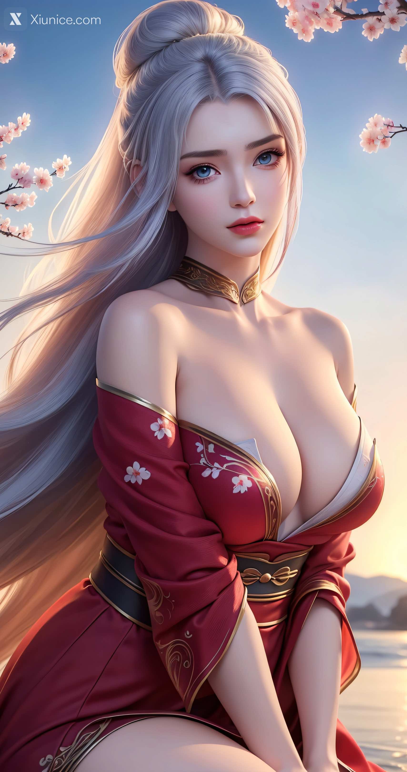 AI Girl – 大主宰 – 九幽雀 洛璃 – 洛璃 桃花源(横屏) 第37张