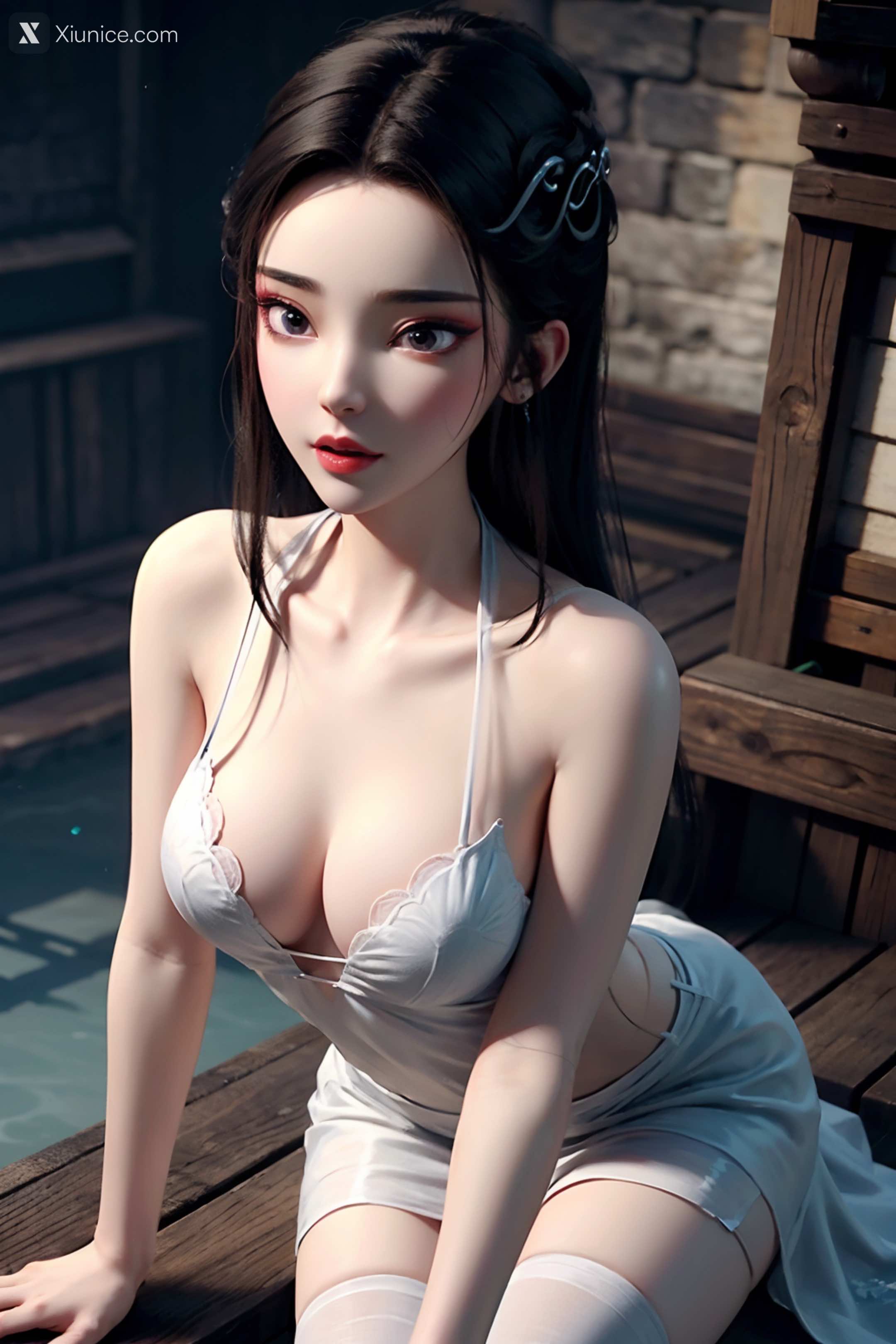 AI Girl – 白蛇缘起 – 小白 – 小白 薄纱 EP.1 第160张