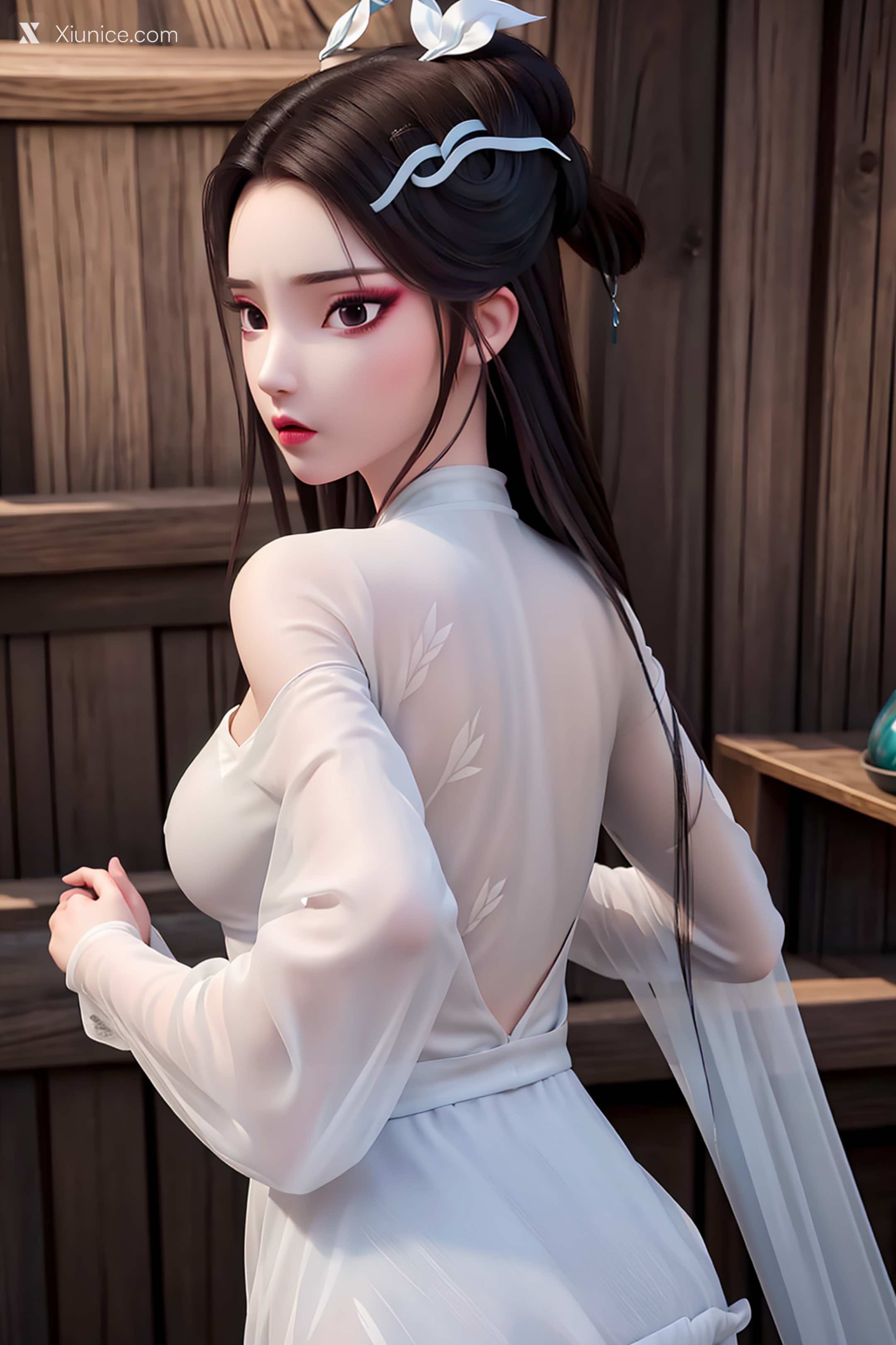 AI Girl – 白蛇缘起 – 小白 – 小白 白衣 第7张