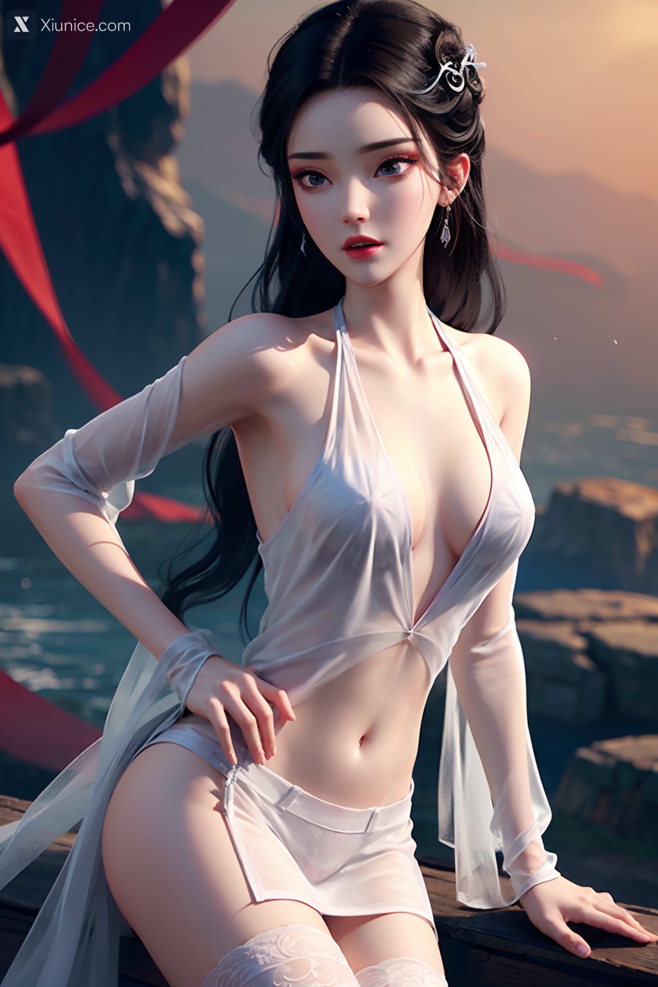 AI Girl – 白蛇缘起 – 小白 – 小白 薄纱 EP.2 第81张