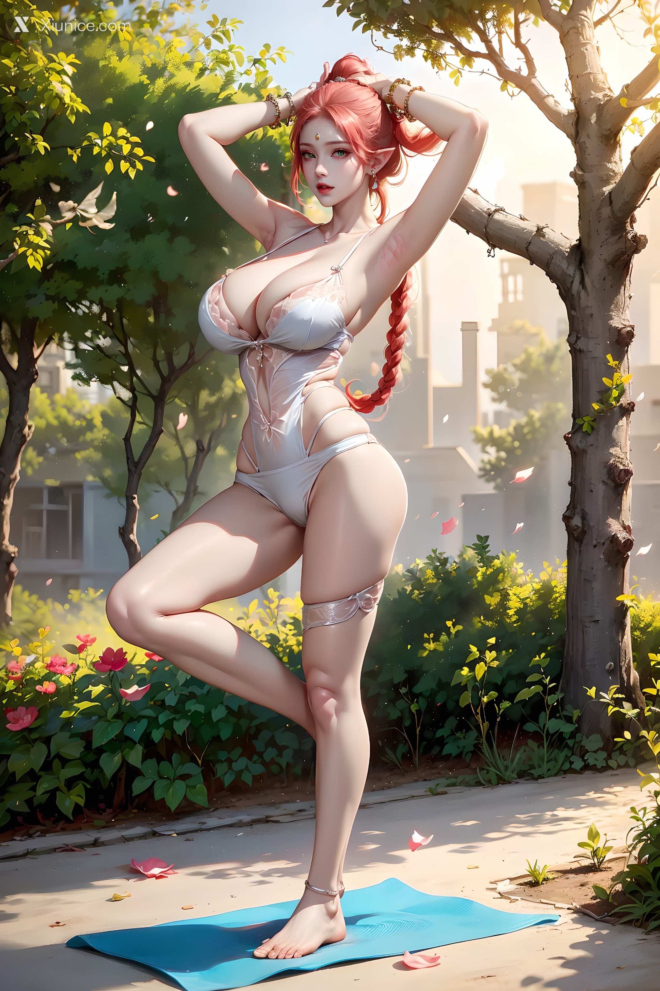 AI Girl – 斗罗大陆 – 波塞西 野外写真 第43张