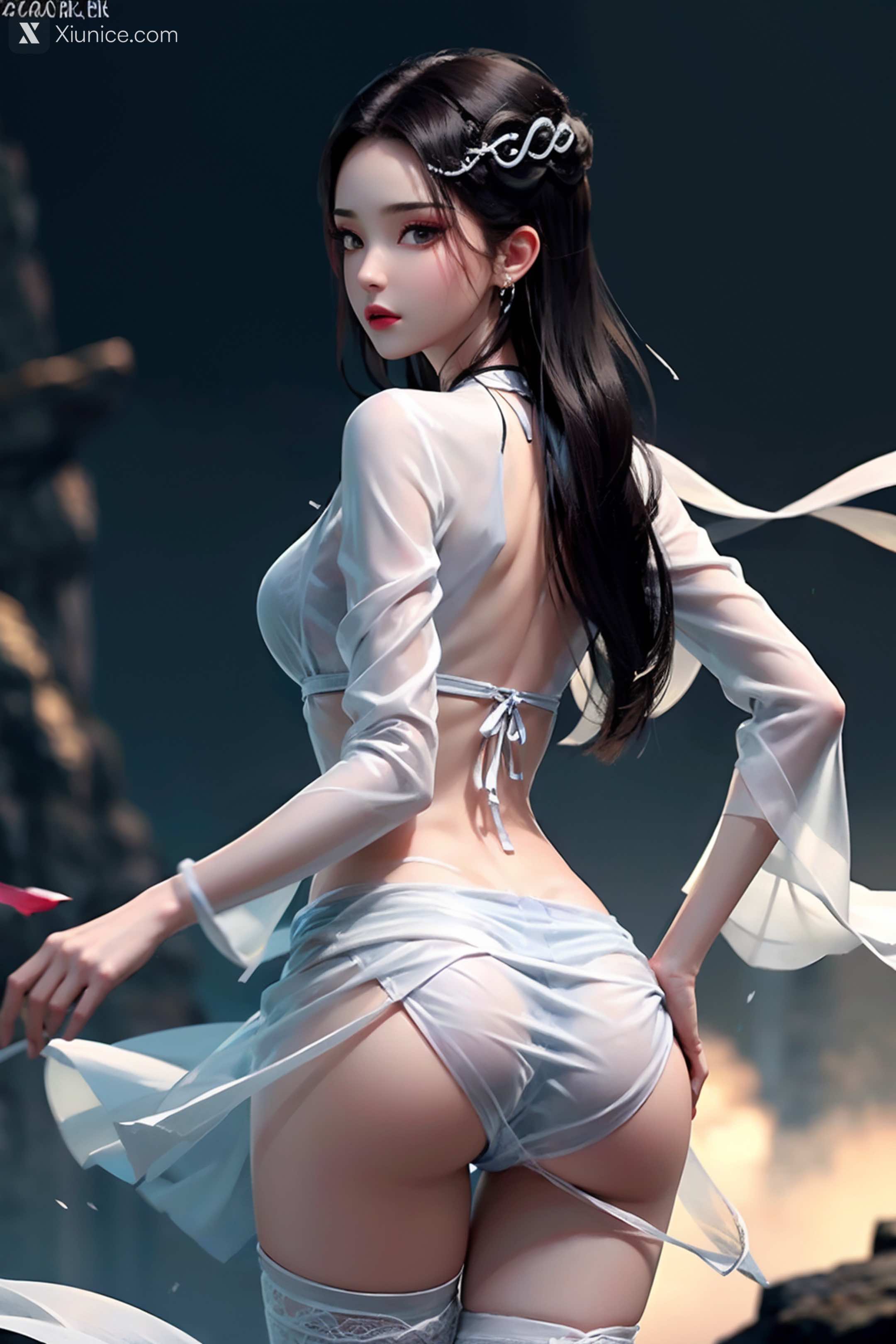 AI Girl – 白蛇缘起 – 小白 – 小白 薄纱 EP.2 第140张