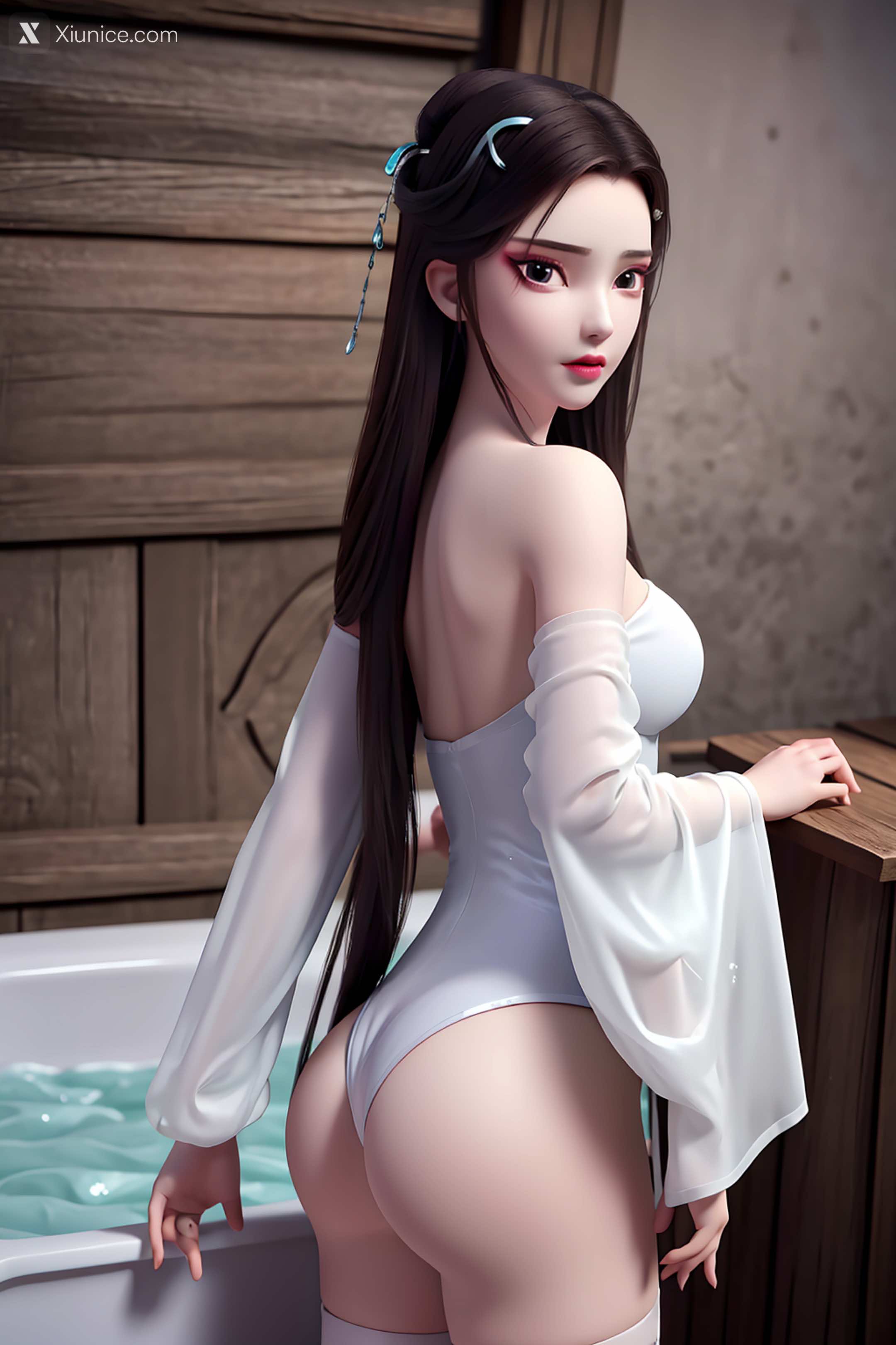 AI Girl – 白蛇缘起 – 小白 – 小白 白衣 第20张