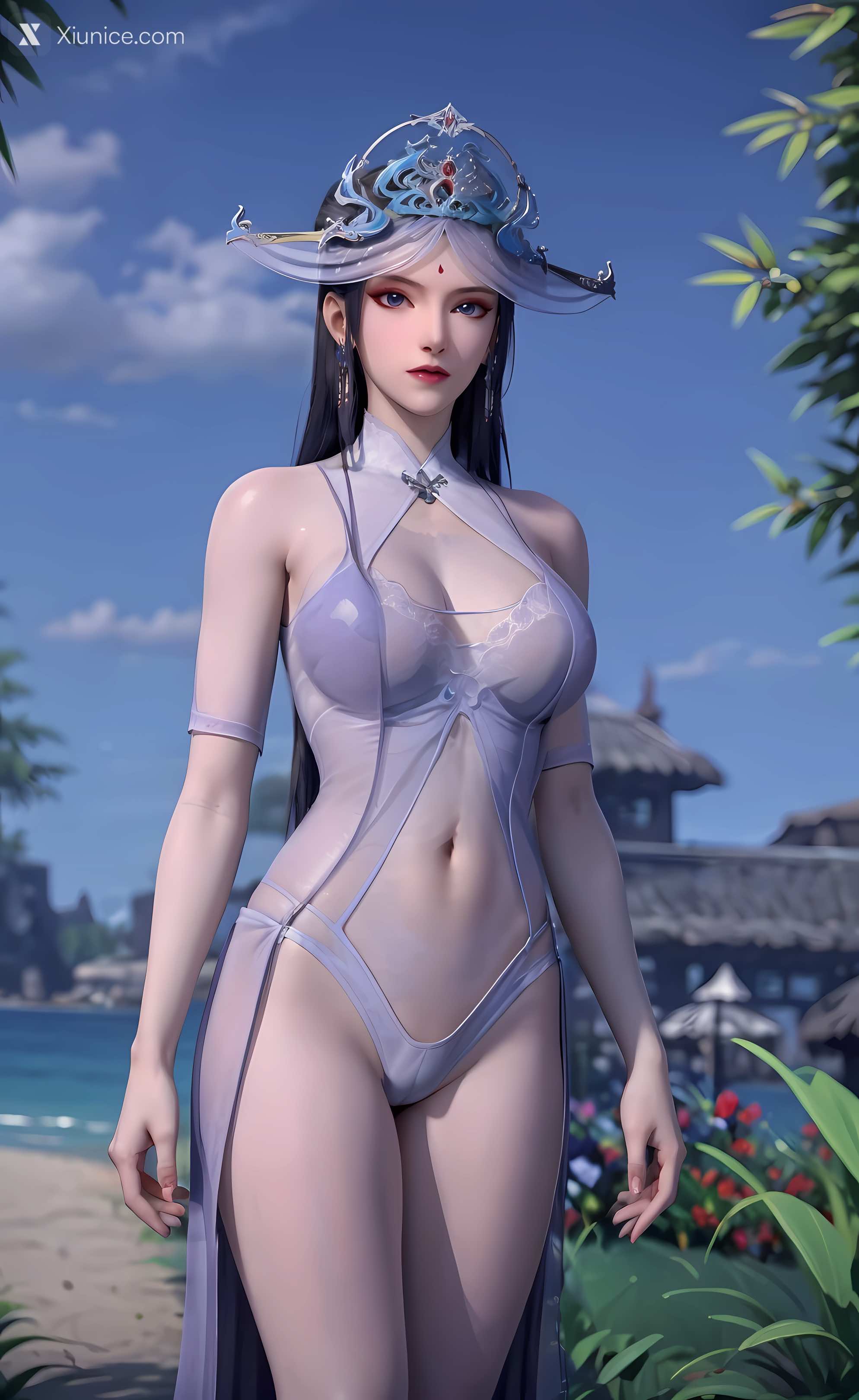 AI Girl – 暗河传 – 慕雪薇 慕雨墨 – 慕雪薇 清凉写真 第3张