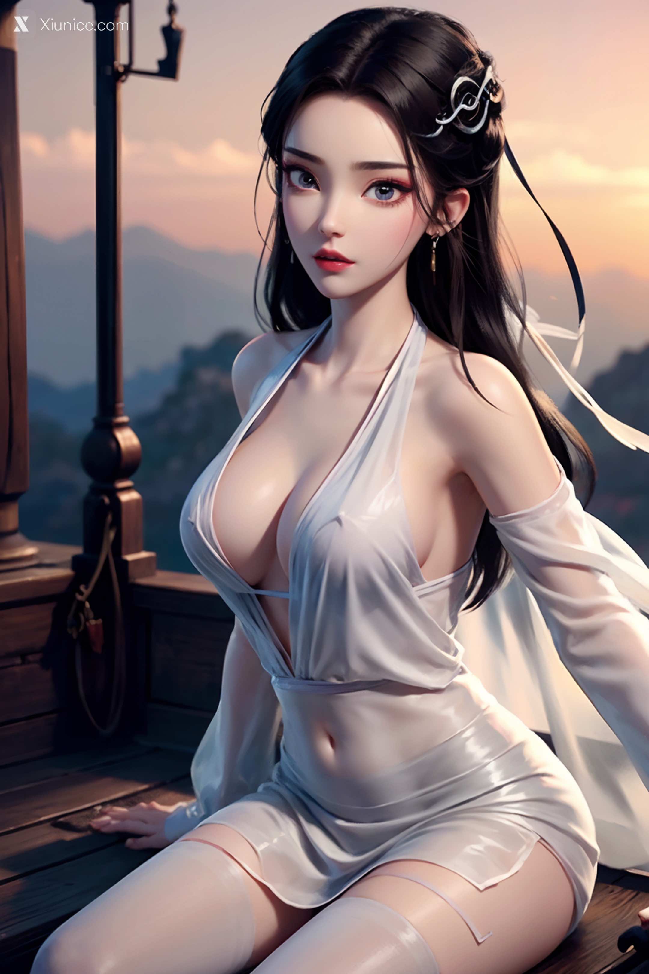 AI Girl – 白蛇缘起 – 小白 – 小白 薄纱 EP.2 第70张
