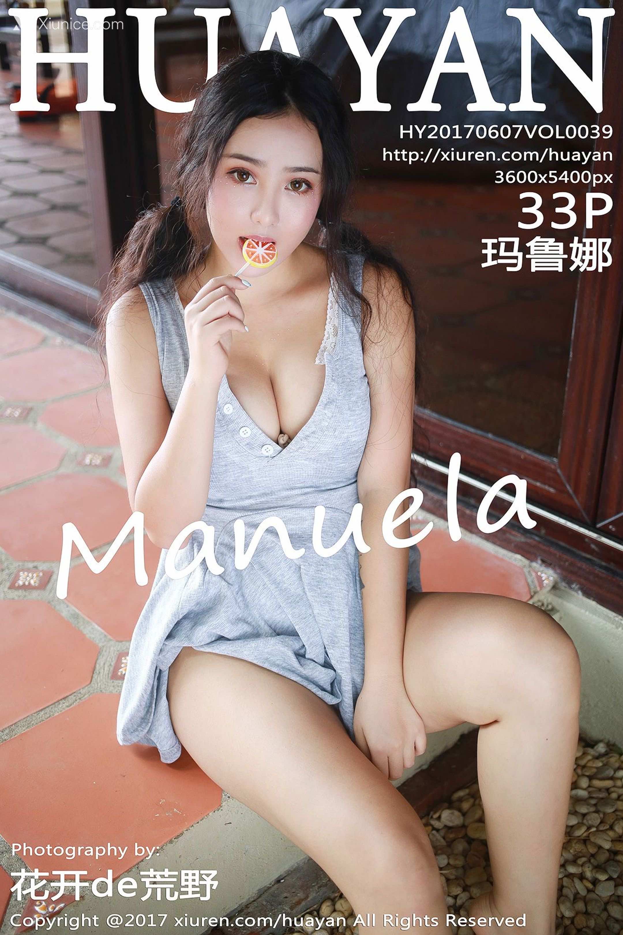 HuaYan花の颜 Vol.0039 Manuela玛鲁娜 第34张