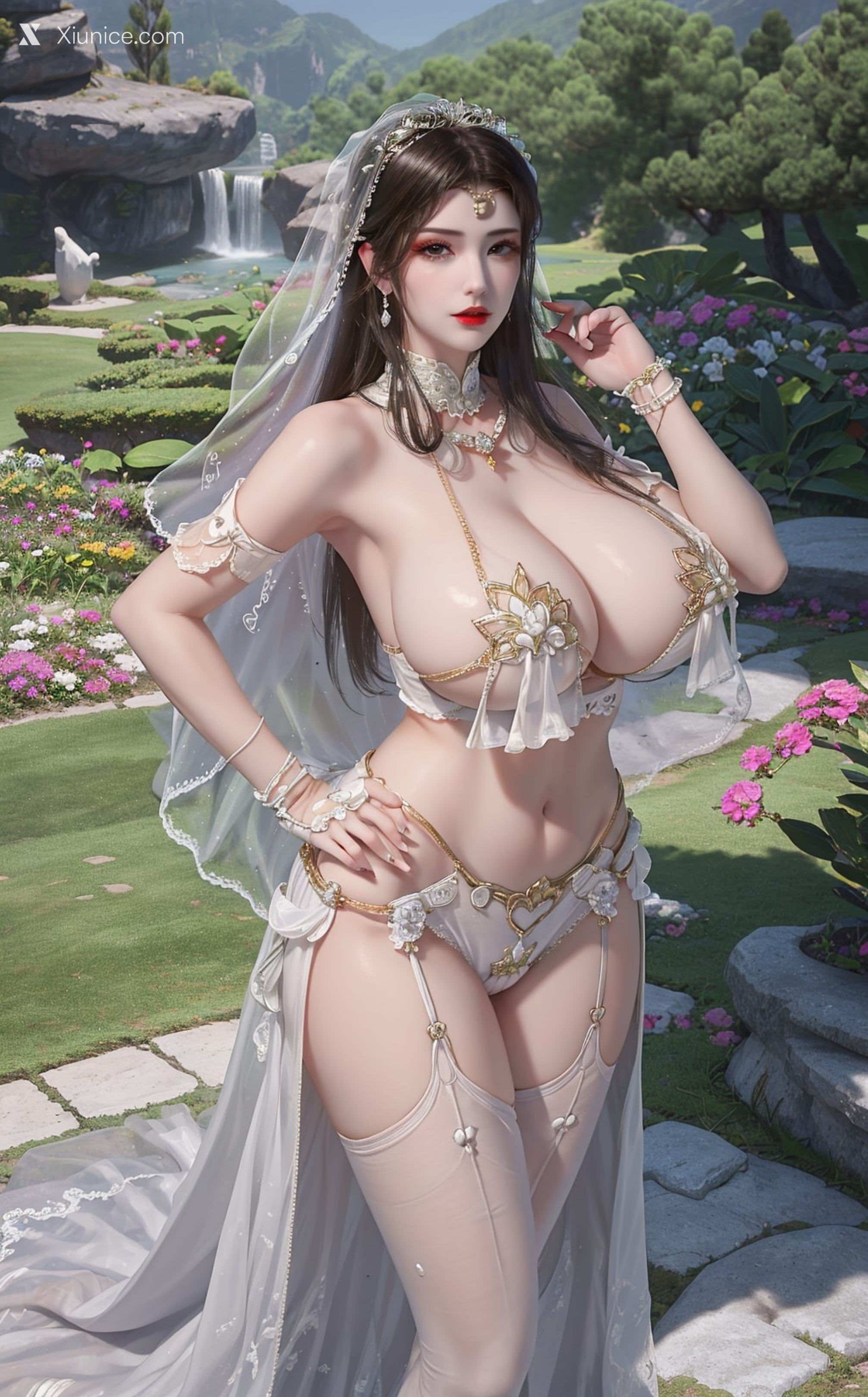 AI Girl – 斗破苍穹 – 美杜莎 白丝婚纱巨汝 第175张