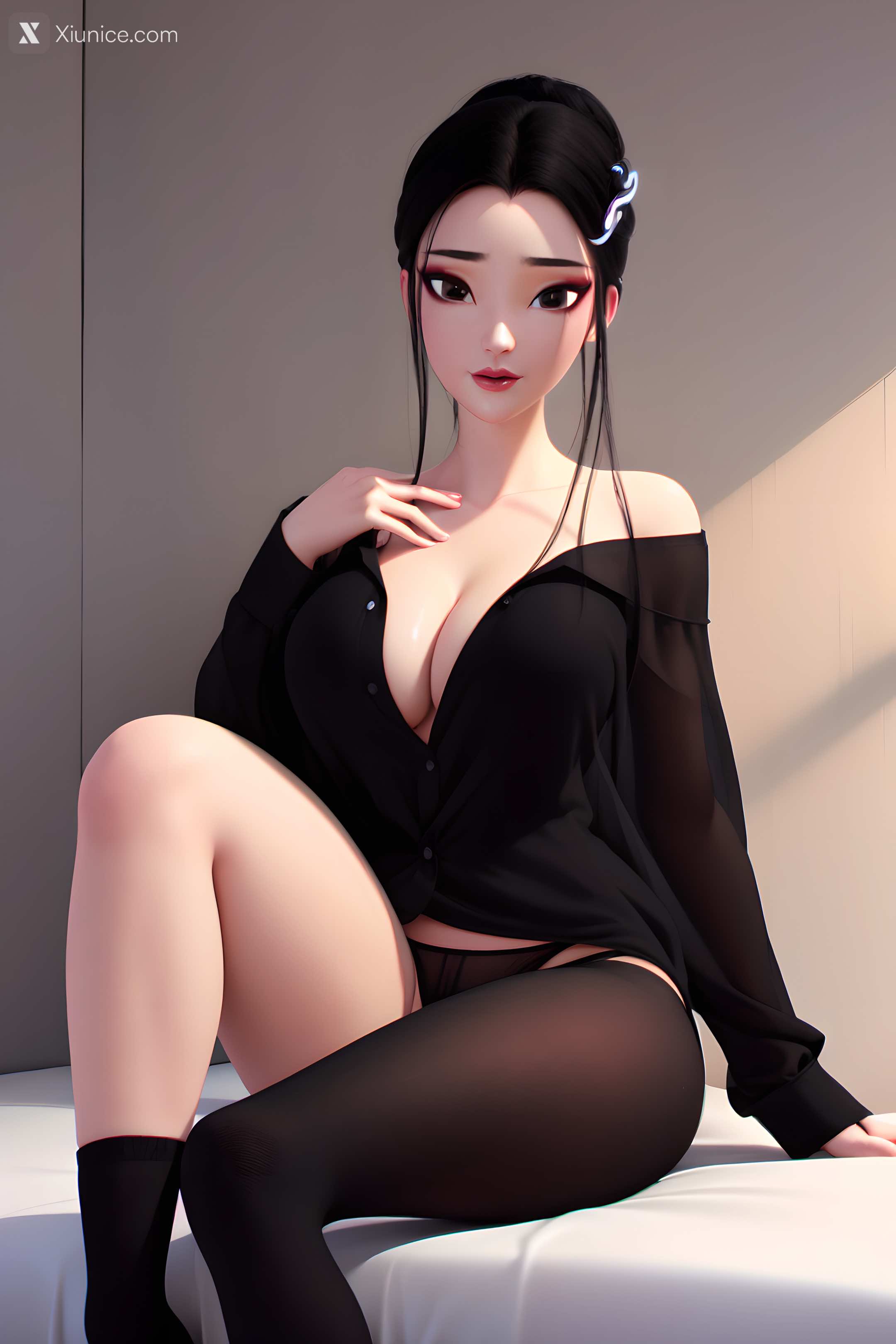 AI Girl – 白蛇缘起 – 小白 – 小白 睡衣 第16张