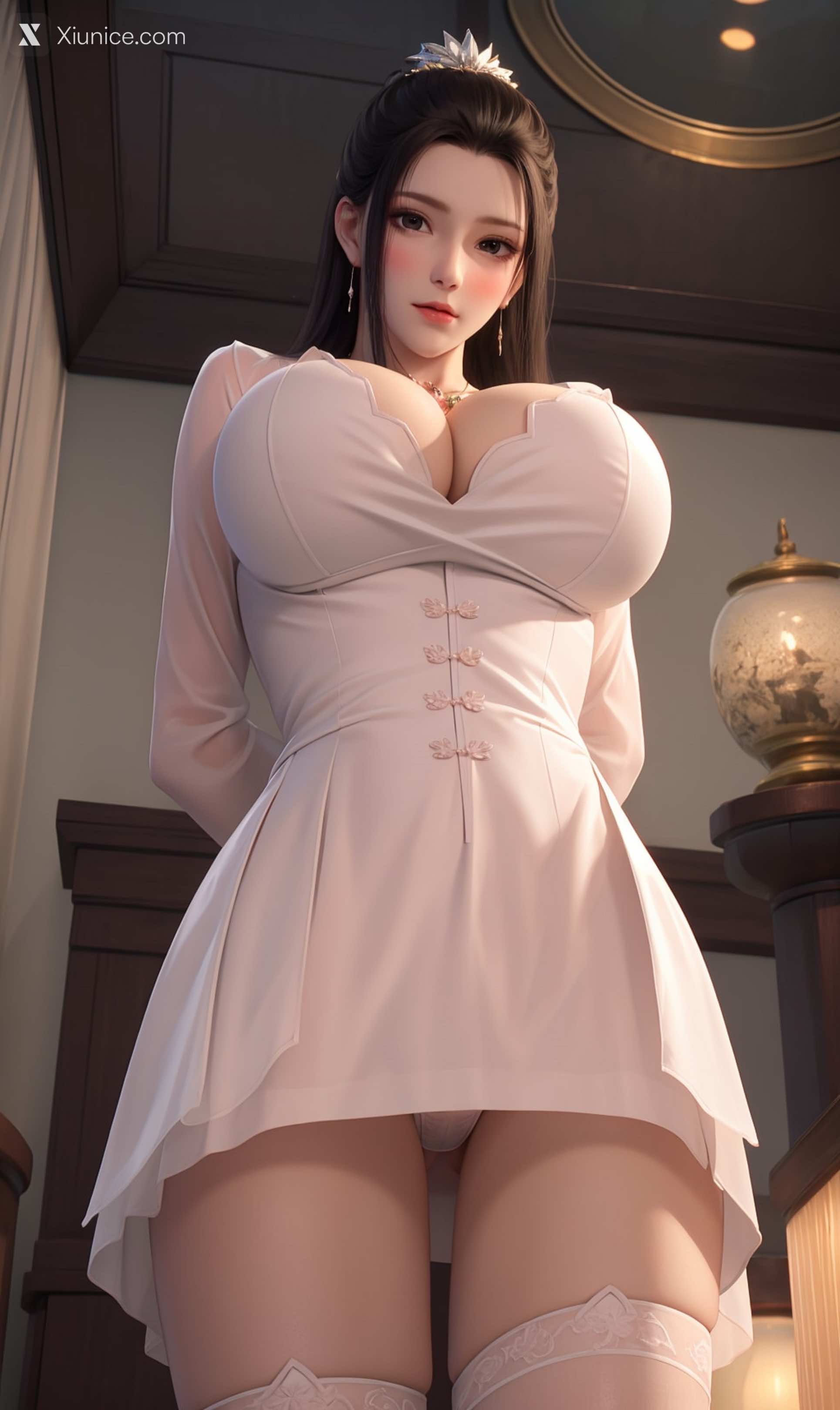 AI Girl – 斗破苍穹 – 薰儿 白丝居家 蝶翼 第62张