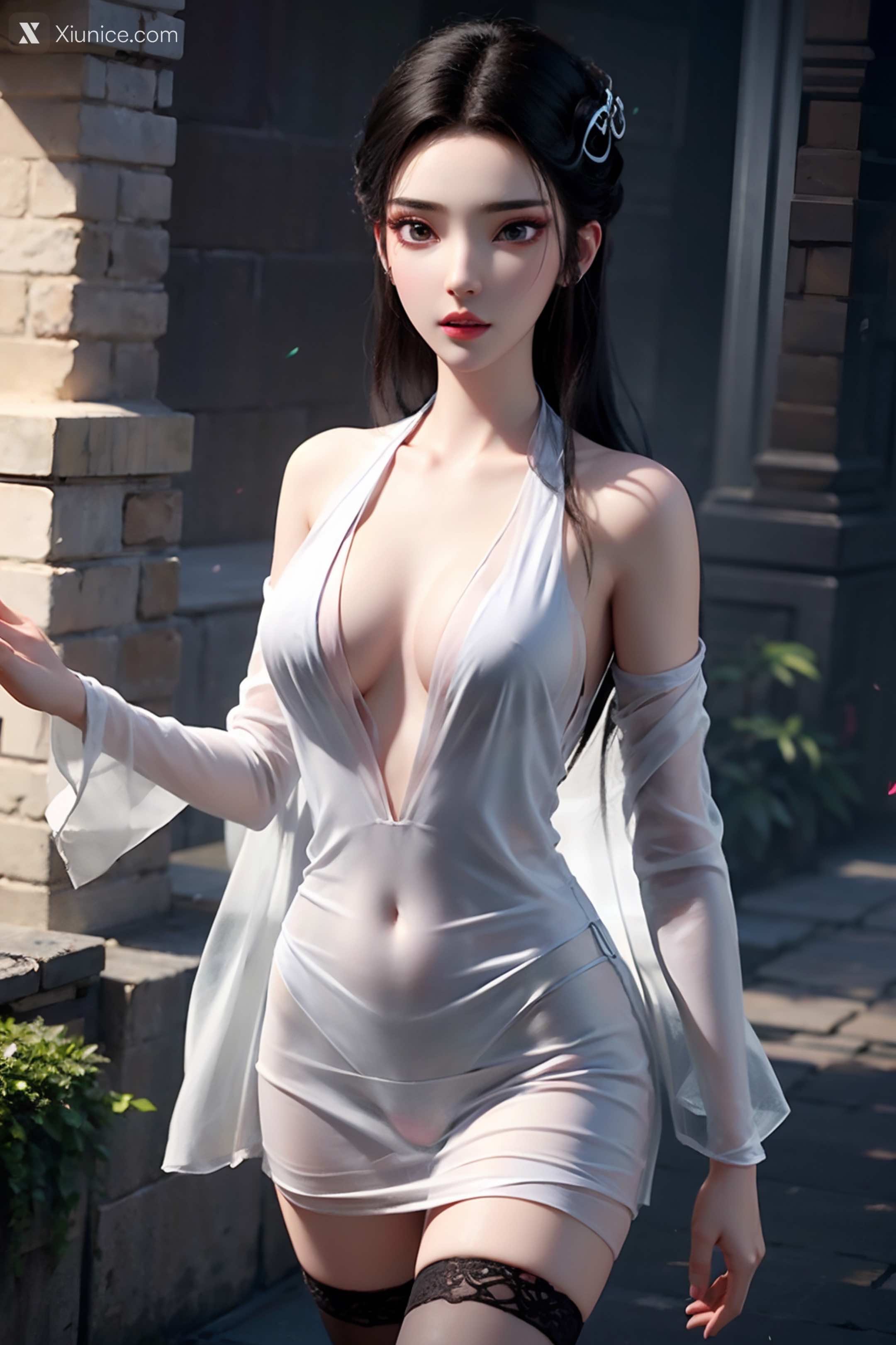 AI Girl – 白蛇缘起 – 小白 – 小白 薄纱 EP.2 第64张
