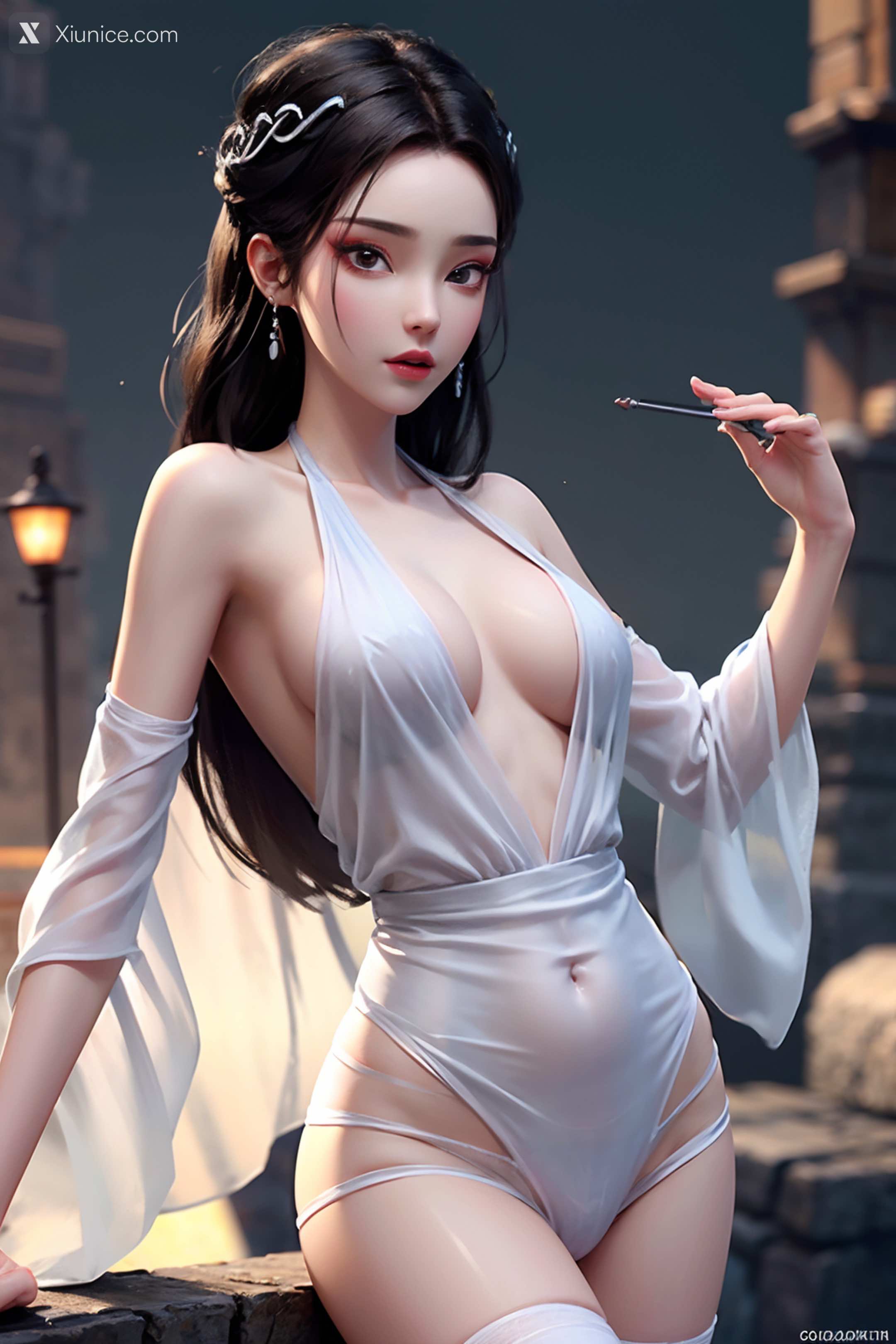 AI Girl – 白蛇缘起 – 小白 – 小白 薄纱 EP.2 第85张